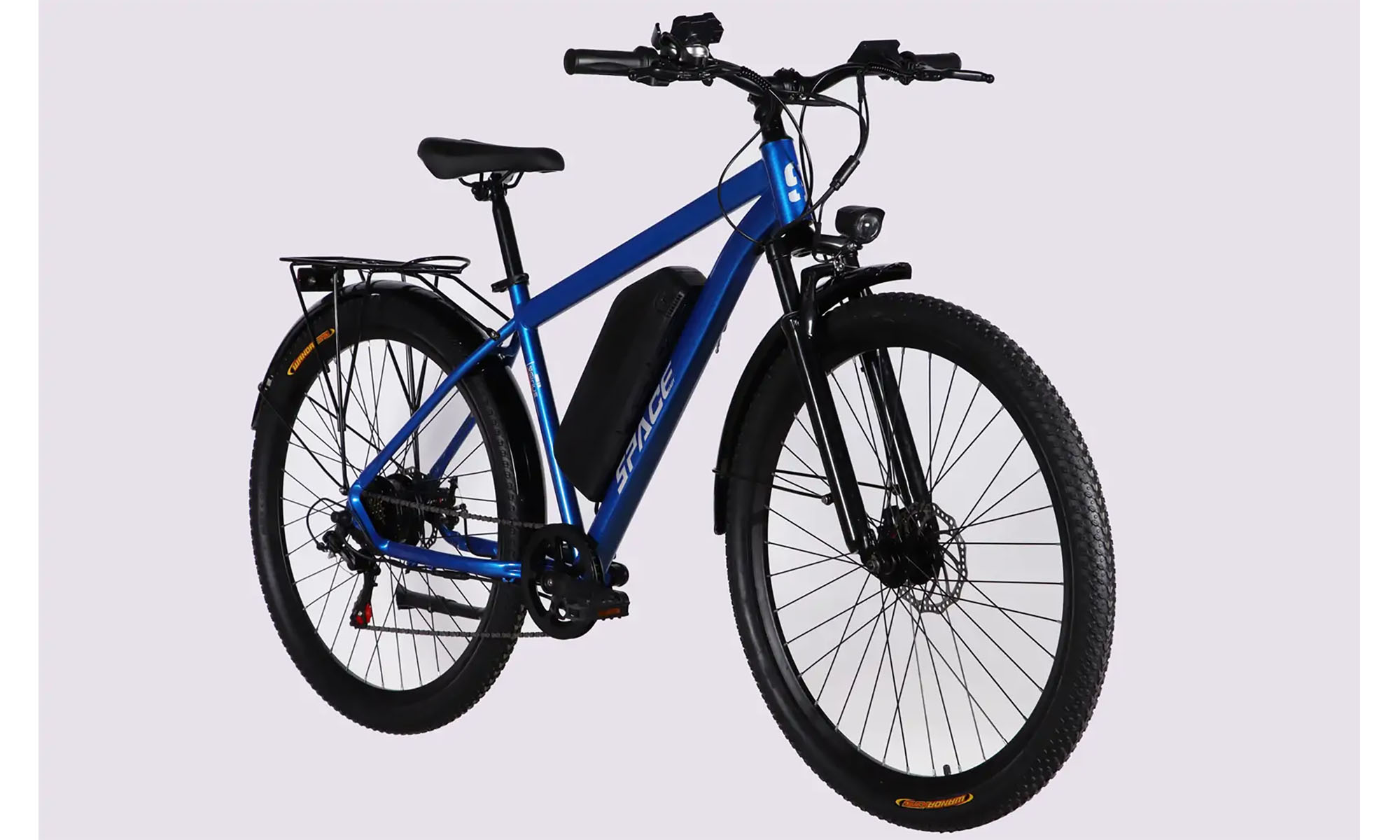 Велосипед с электроприводом SPACE SIRIUS DD FR 29", размер L, рама-19", 48B, 15.6А*ч, 500Вт, год 2026, синий 3