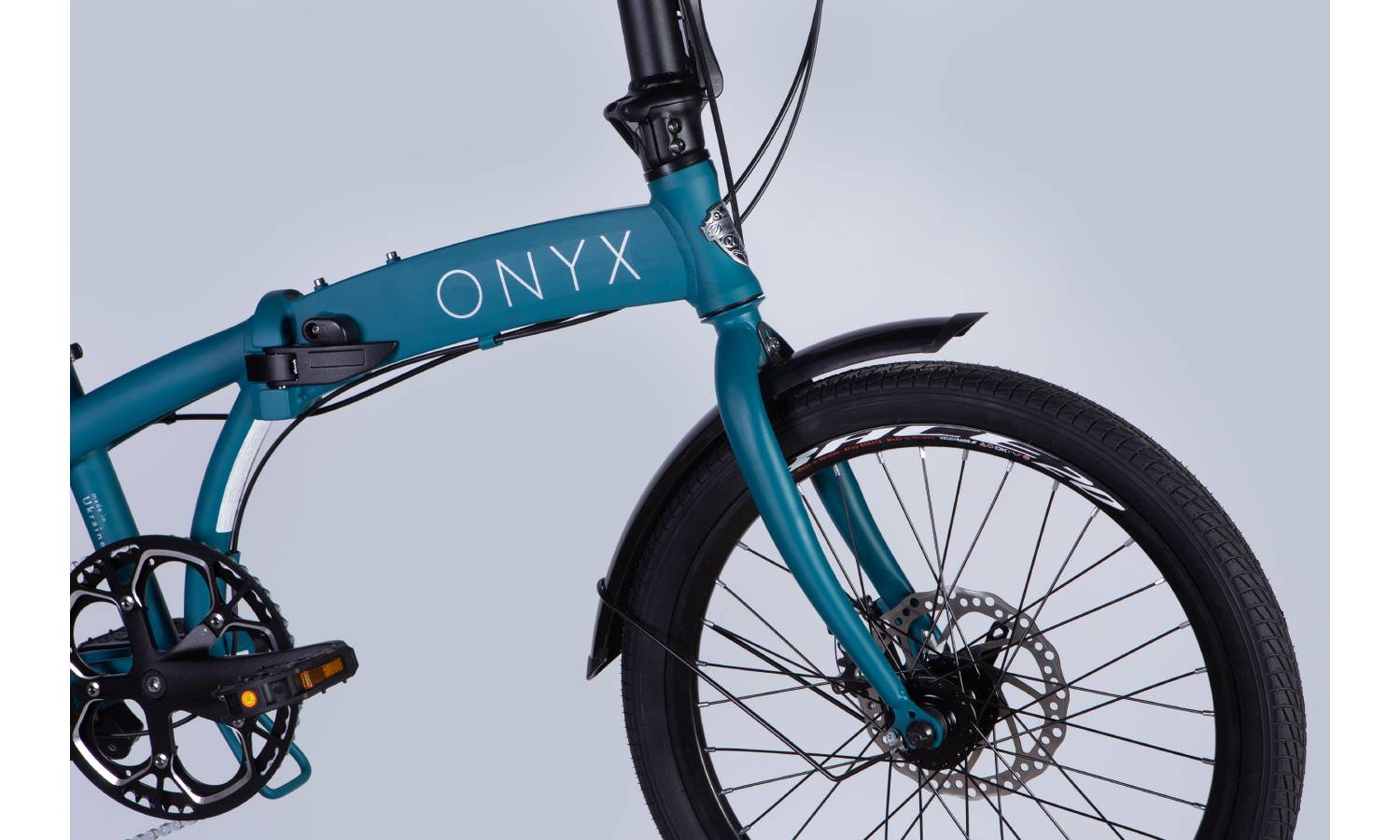 Велосипед Dorozhnik ONYX DD CS 20" рама 10,5" 2025 бірюзовий (матовий) 2