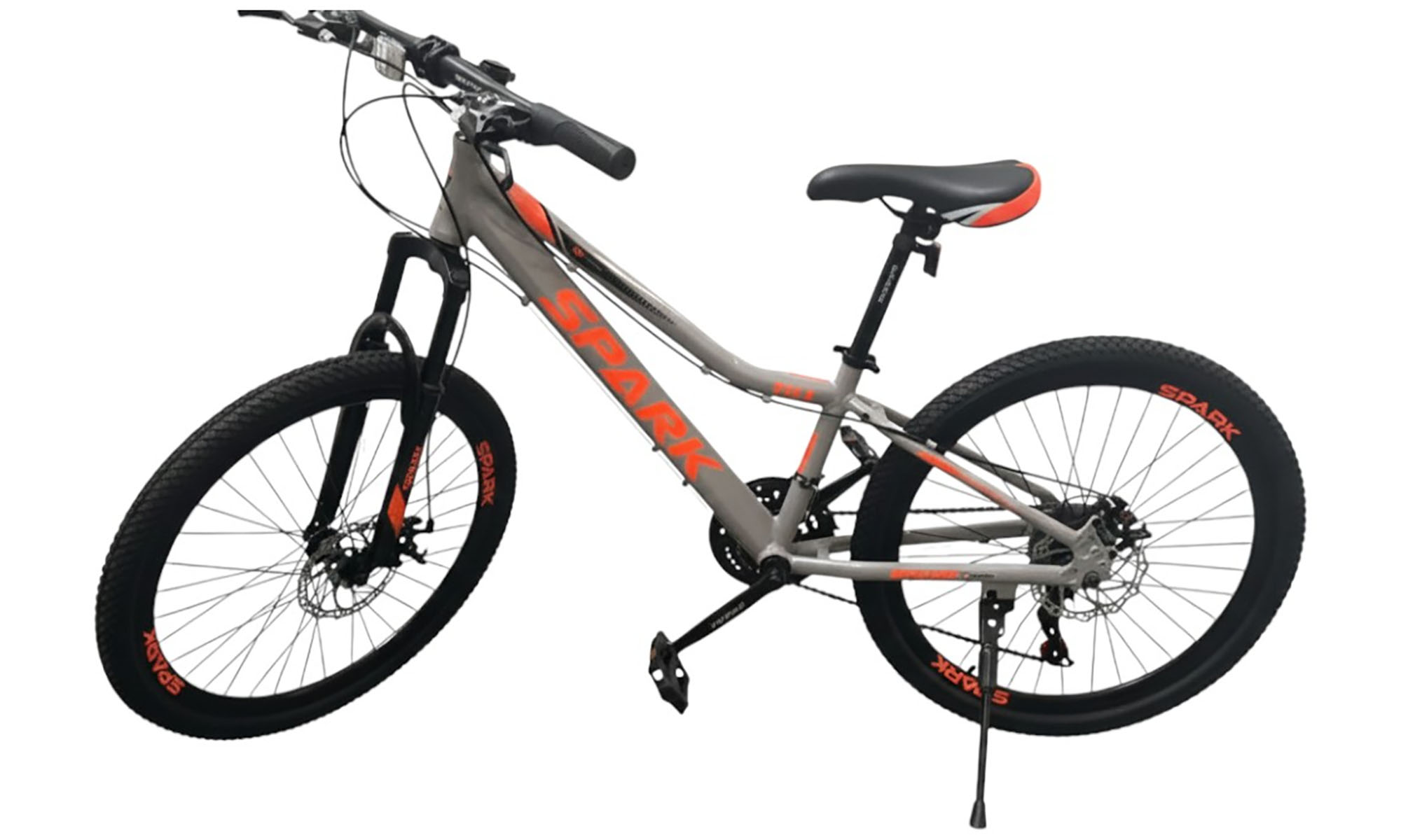 Велосипед SPARK TILL 24", размер XXS, рама - 12", год 2026, серый 2