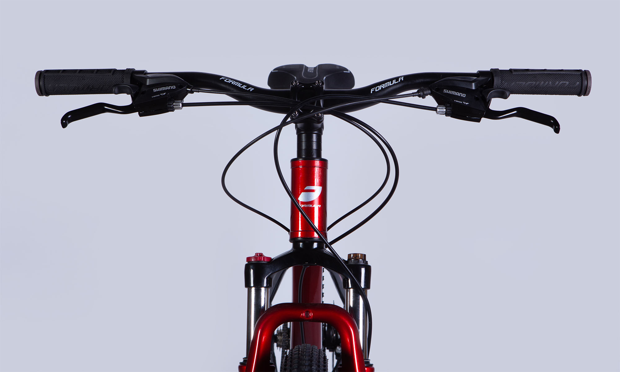 Велосипед Formula F-1 DD CS 29", розмір XL, рама 21", 2025, червоно-сріблястий 2 Велосипед Formula F-1 DD CS 29", розмір XL, рама 21", 2025, червоно-сріблястий 2