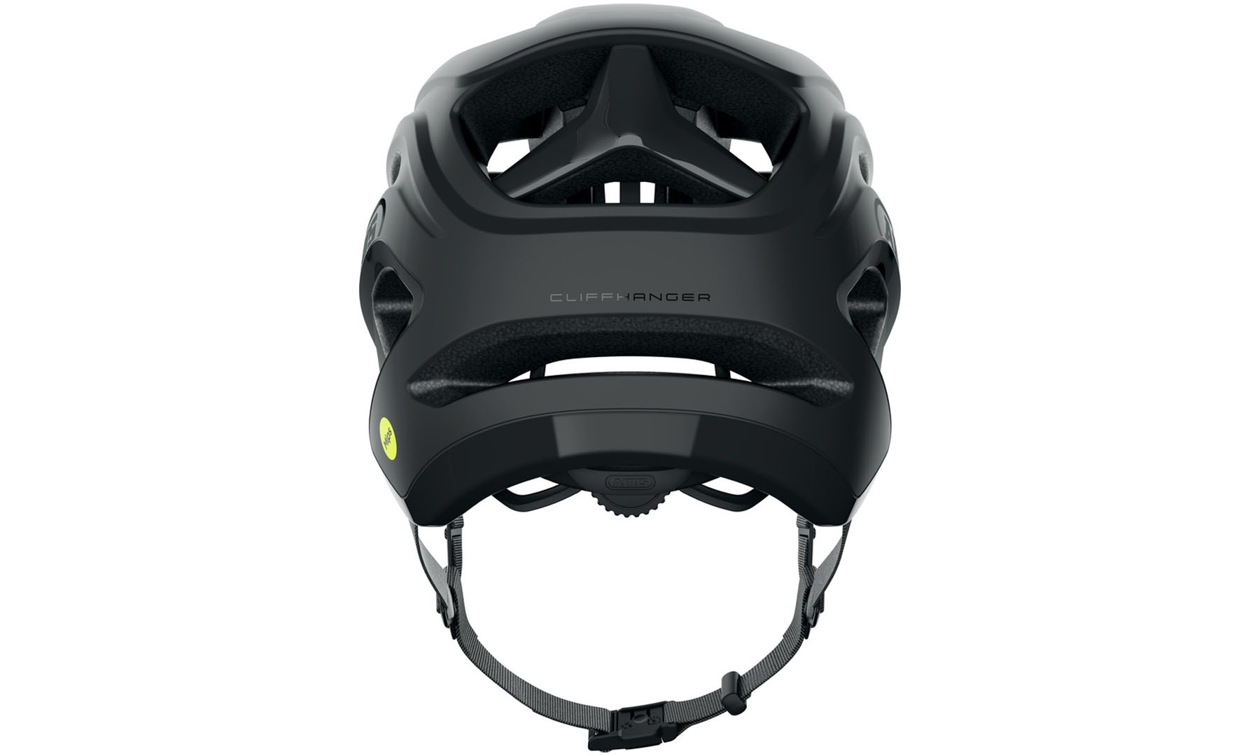 Велошлем спортивный ABUS CLIFFHANGER MIPS Velvet Black, размер L (57-61 см), черный 4