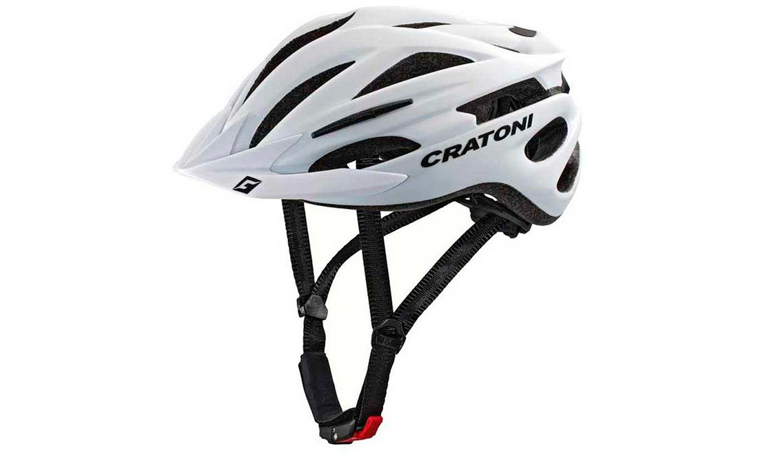 Фотография Шлем для велосипедиста Cratoni Pacer+, размер M (54-58 см)  white
