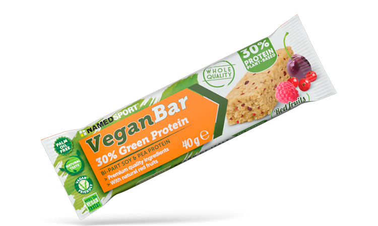 Фотография Веганский протеиновый батончик 30% Namedsport VEGAN PROTEIN BAR 40 г Фрукты