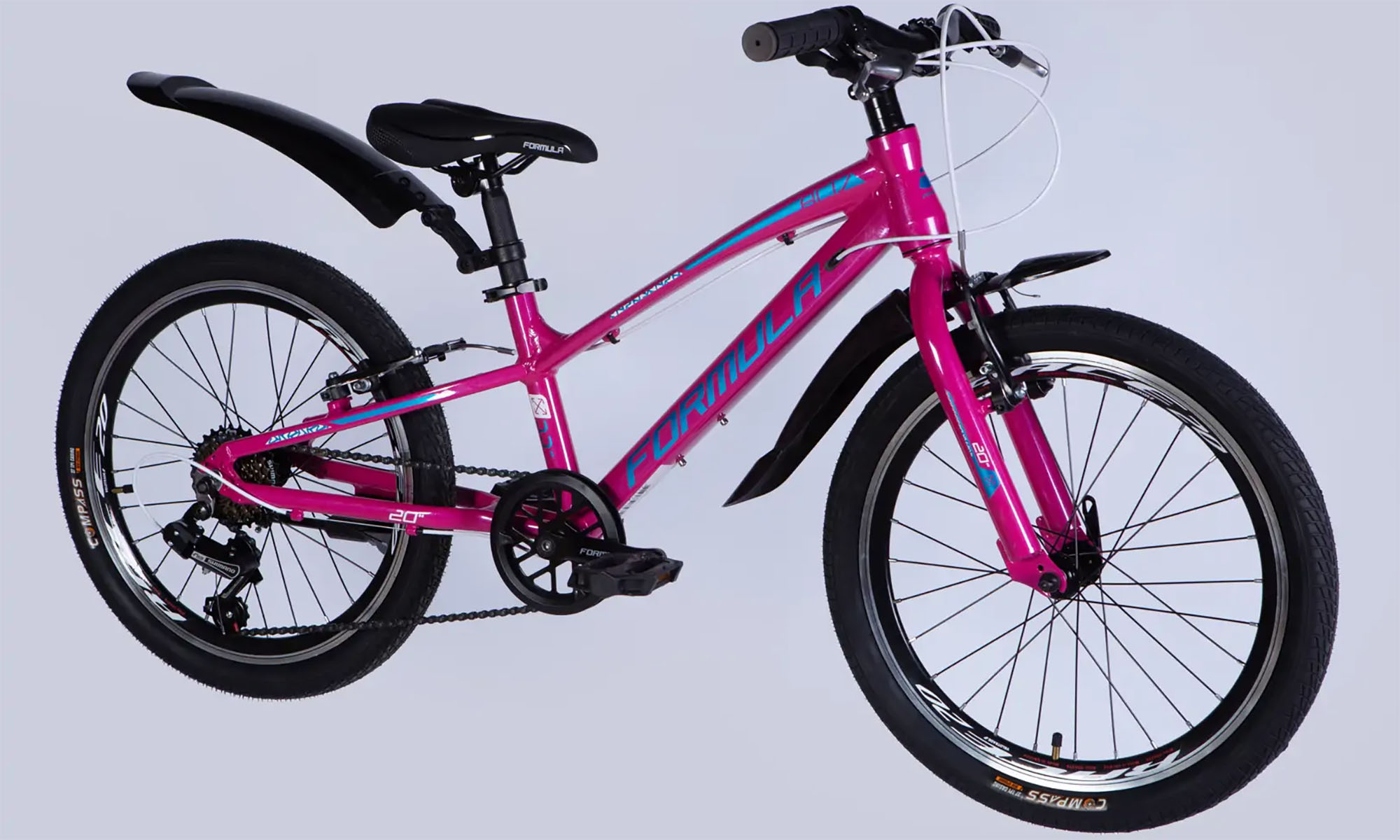 Велосипед Formula ACID Vbr FR, 20", размер XXS,  рама 11", 2026, розово-синий 2