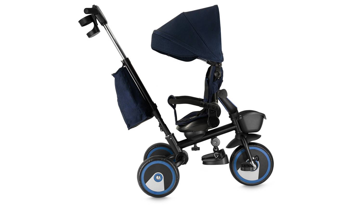 Трехколесный велосипед MoMi IVI Blue Navy 5