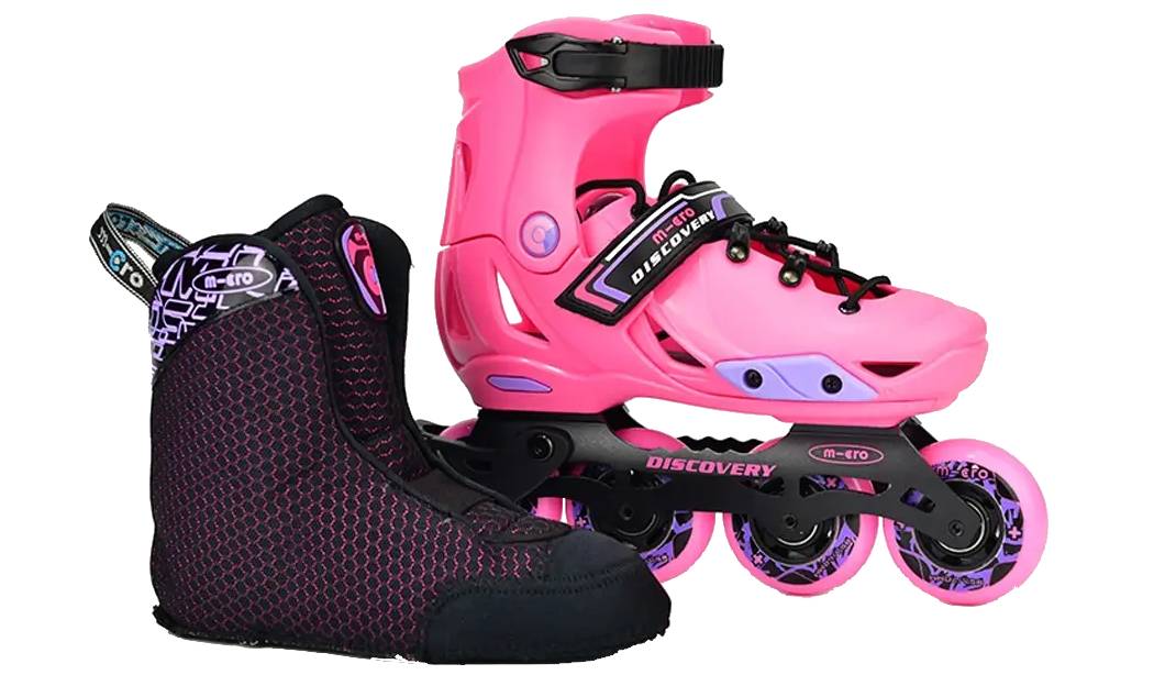 Ролики Micro Discovery pink размер 33-36 6