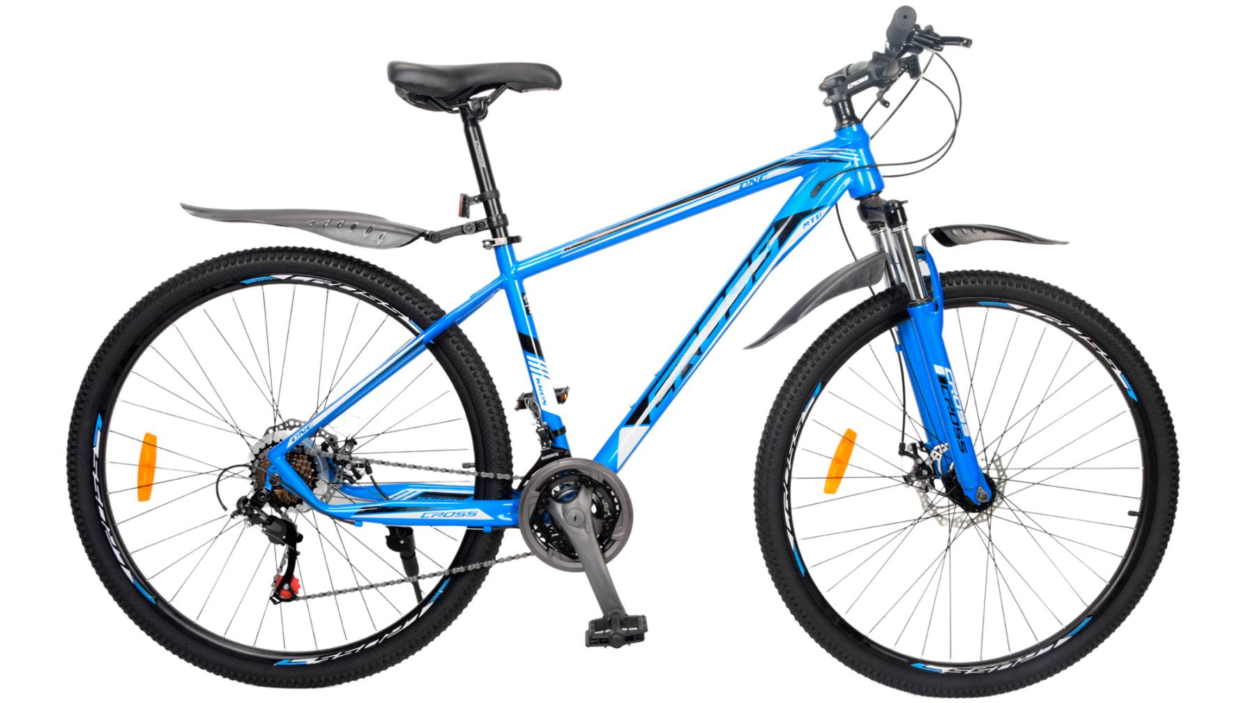 Фотографія Велосипед Cross Kron 29" розмір M рама 17.5" (2024), Чорно-Синій