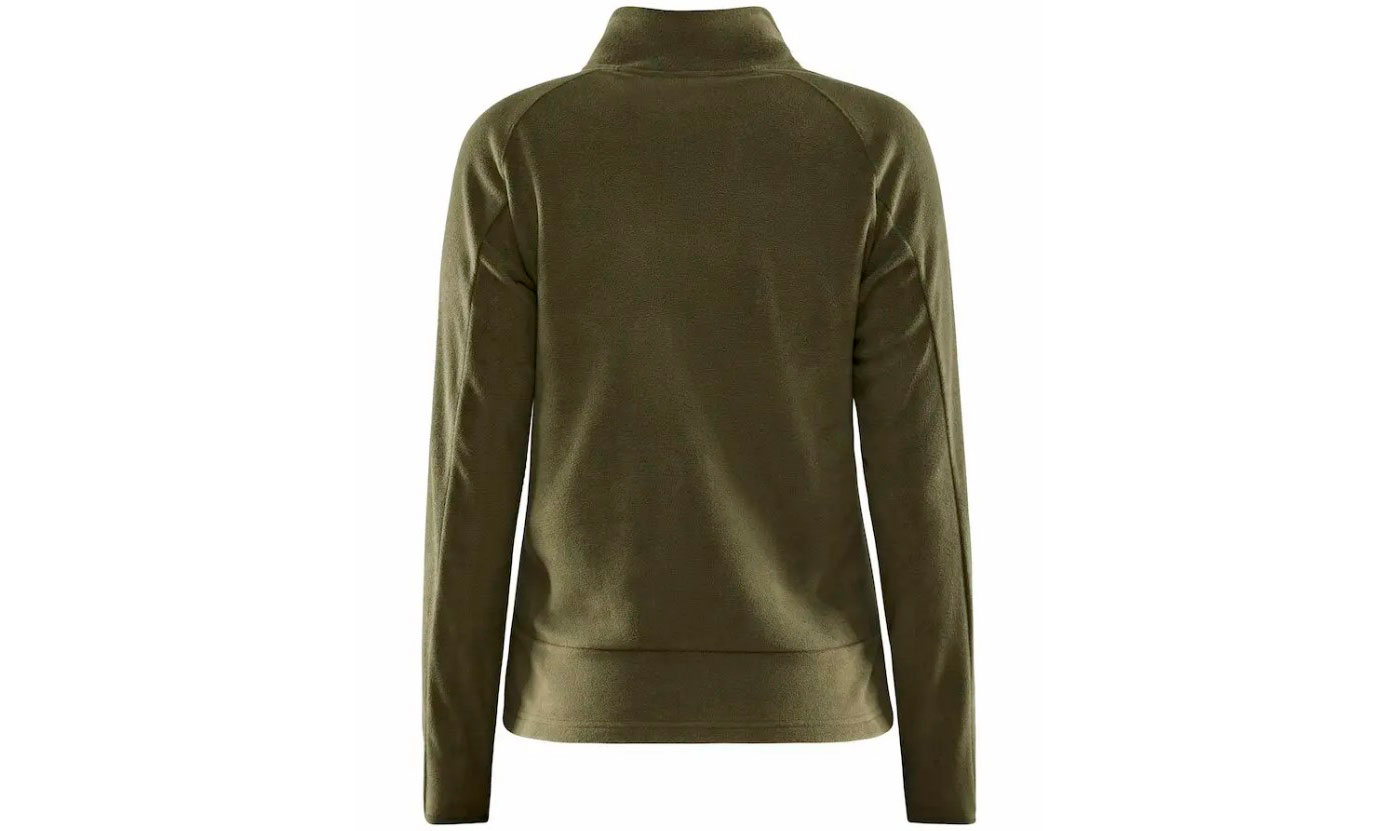 Кофта Craft ADV Explore Fleece Midlayer женская, размер S, сезон AW 21, зеленый 2