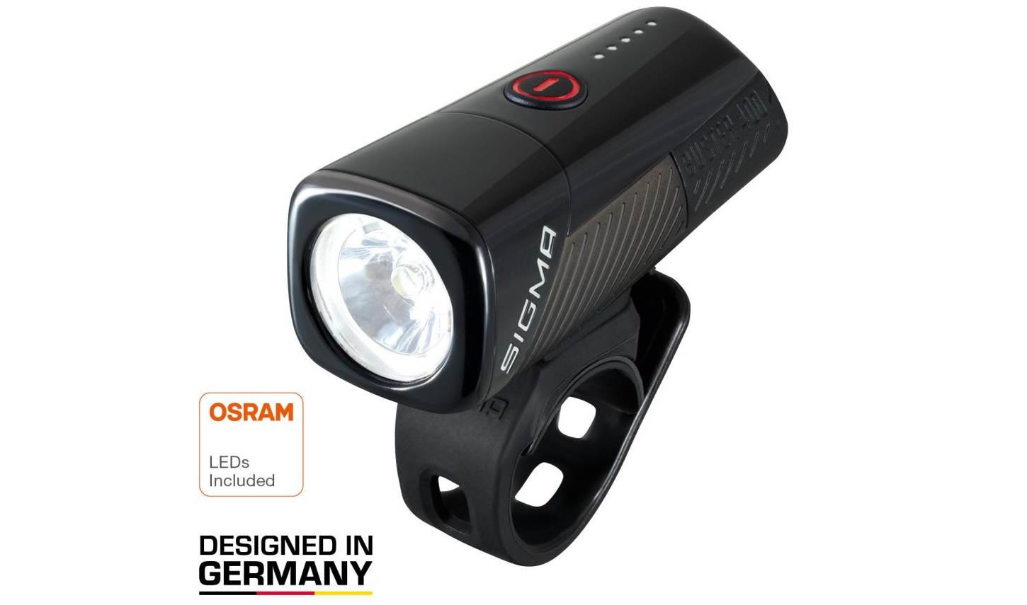 Фара передняя Sigma Buster 400 FL черный  2