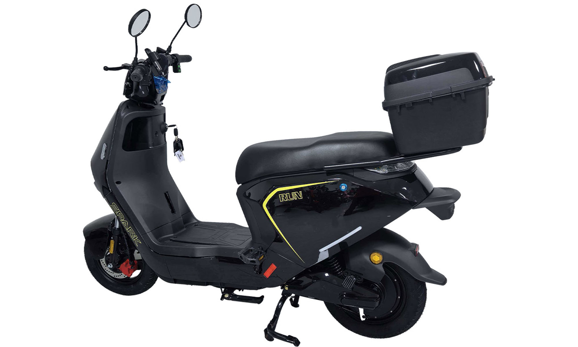 Велосипед з електромотором SPARK RUN 10", розмір 14", 60V/1000W/25Ah, рік 2026, чорний 4 Велосипед з електромотором SPARK RUN 10", розмір 14", 60V/1000W/25Ah, рік 2026, чорний 4