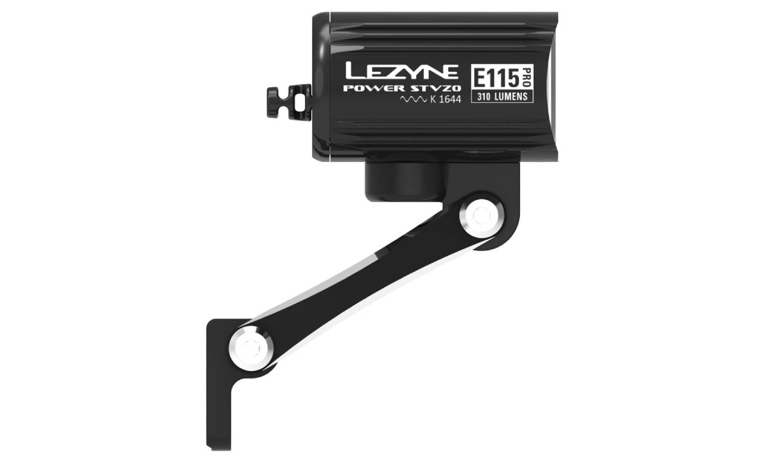 Переднє світло для електровелосипеда Lezyne EBIKE POWER STVZO PRO E115 SWITCH Чорний 310 люменів Y14 3