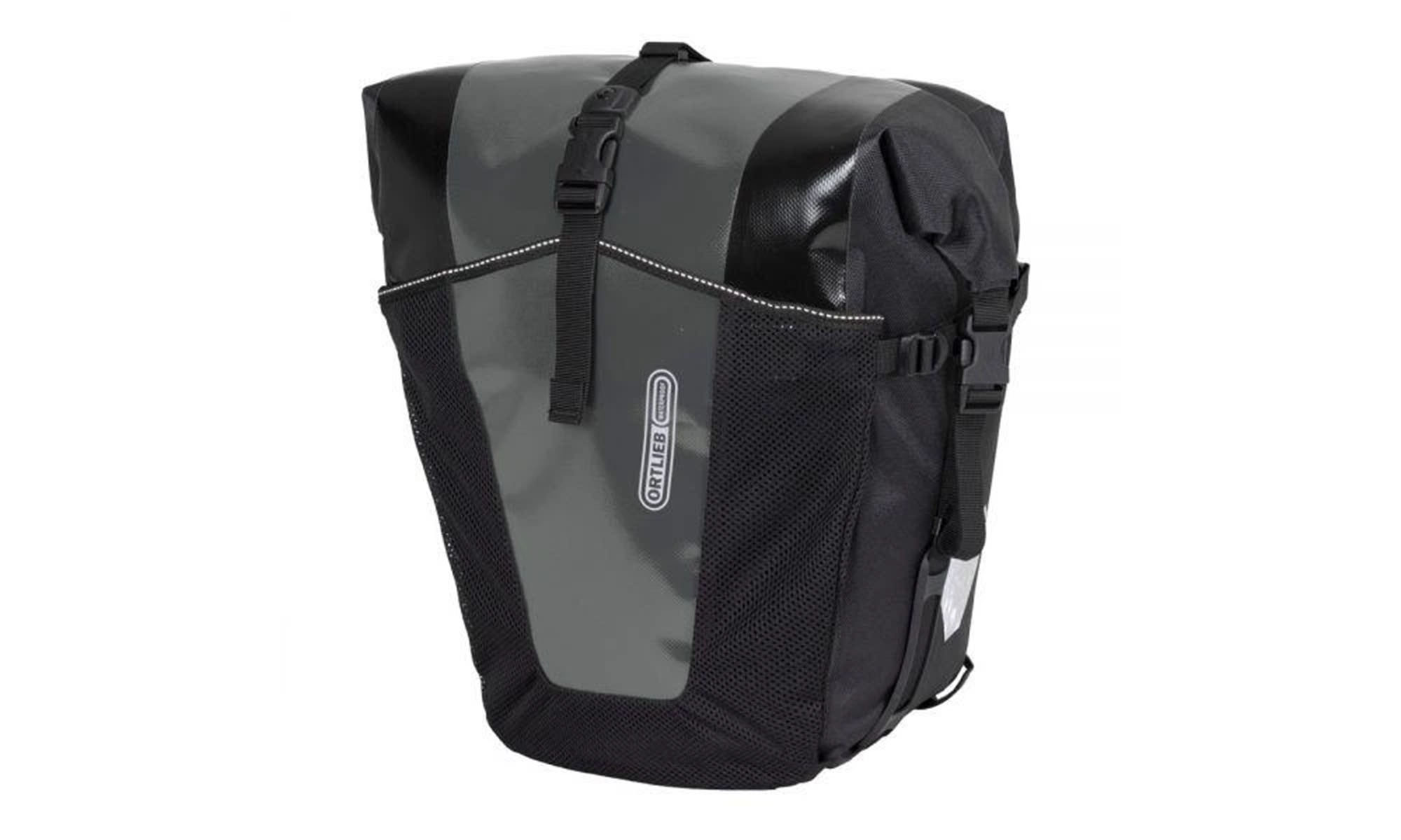 Гермосумка велосипедная ORTLIEB Back-Roller XL Classic, серо-черная, 35+4 л 