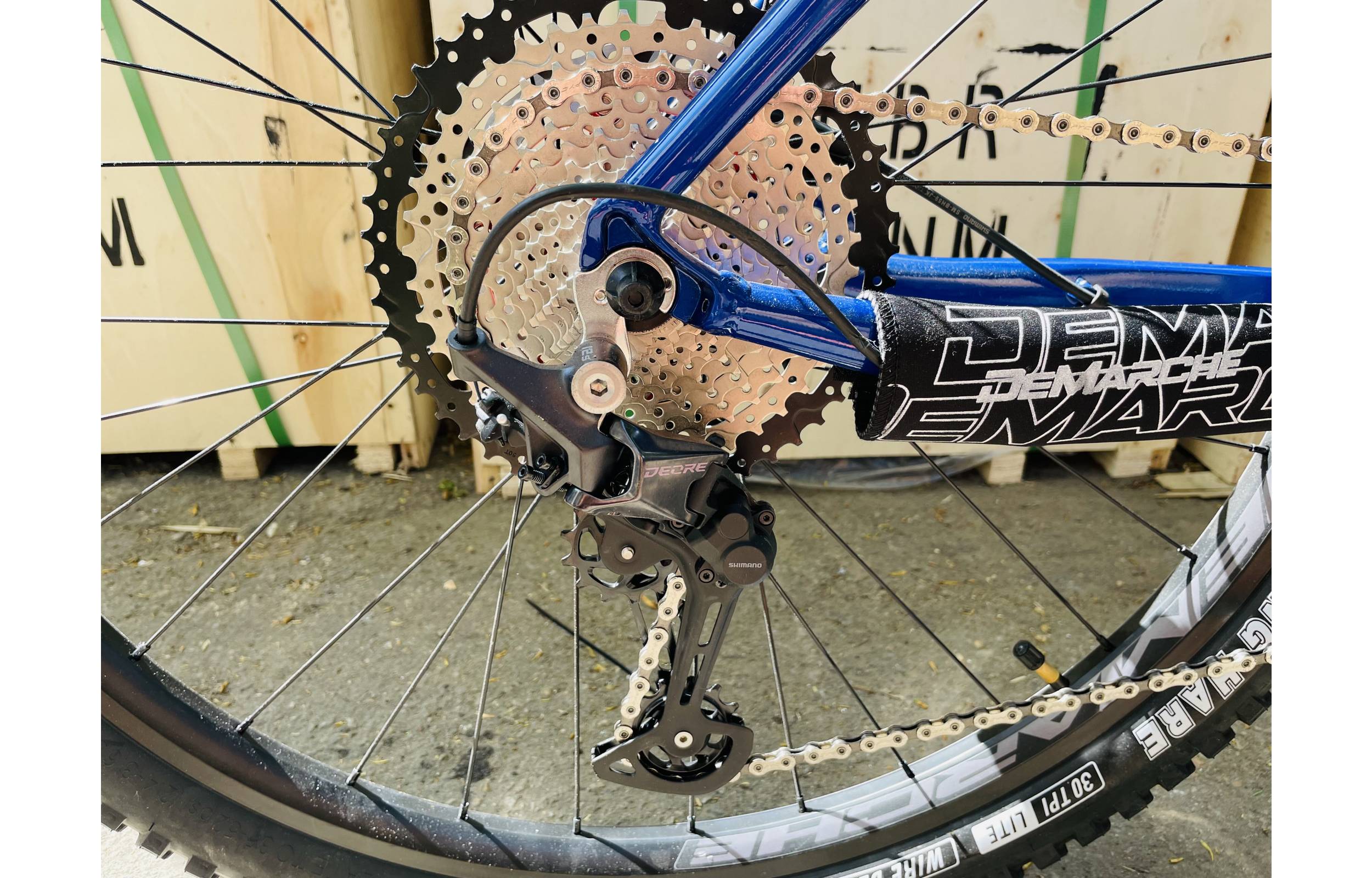 Велосипед DeMARCHE Warrior 29" размер XL рама 21 2022 Синий 7