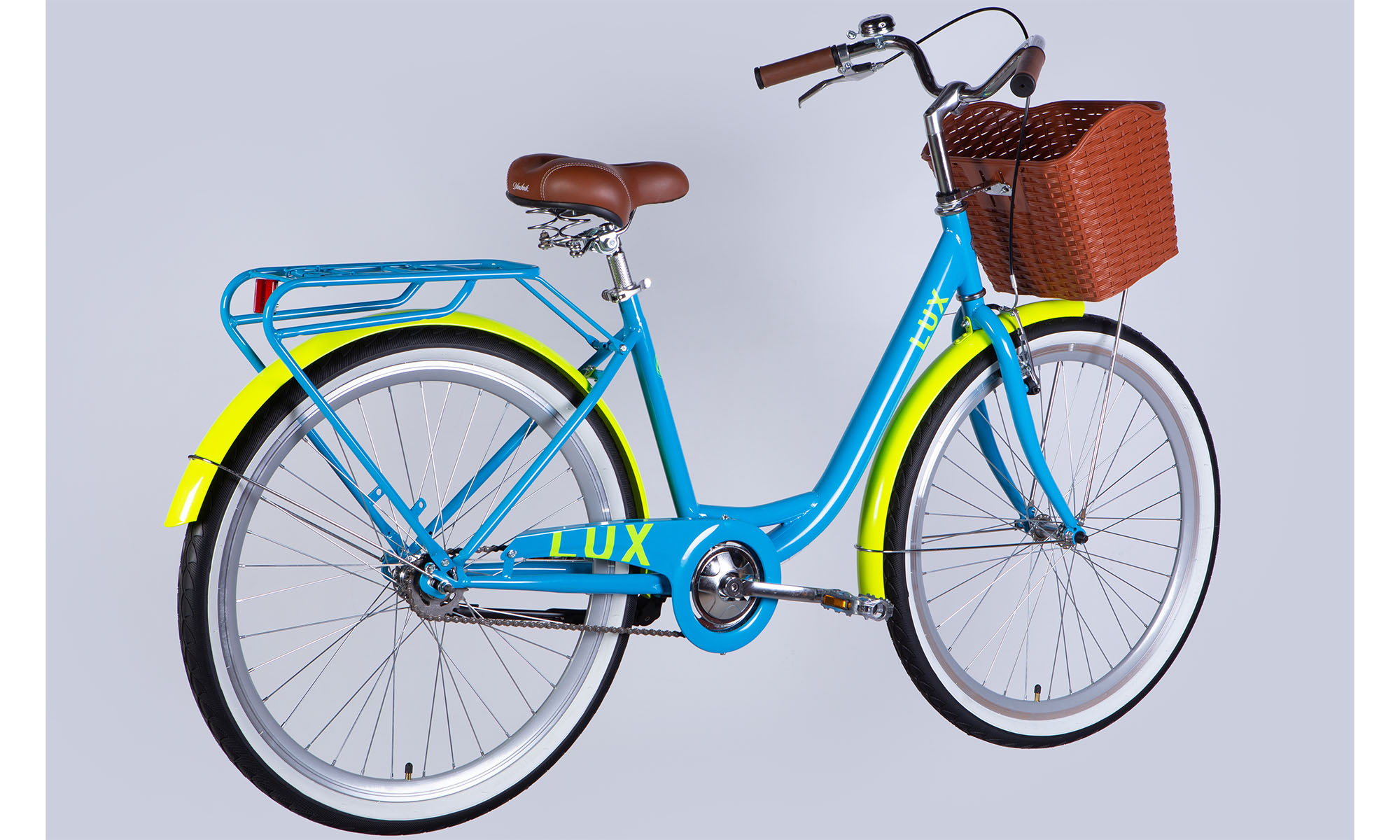 Велосипед Dorozhnik LUX Velosteel 26", розмір M, рама-17", 2025, блакитний 7