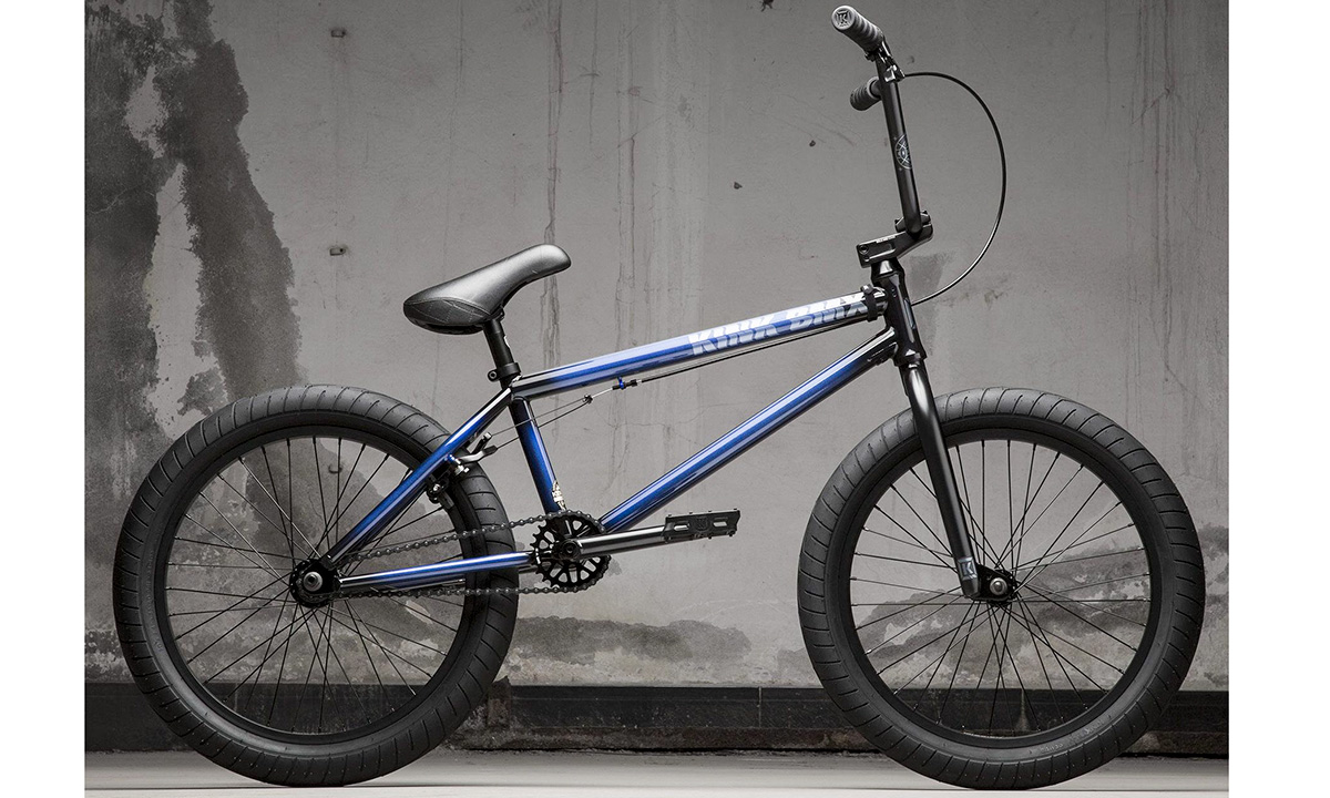 Велосипед KINK BMX Gap FC 2021 Чорно-синій 7