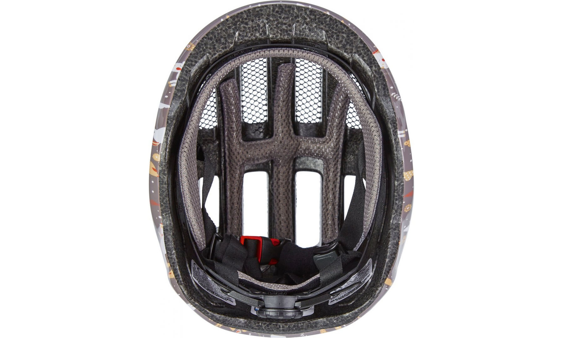 Велошлем детский ABUS SMILEY 3.0 Grey Horse, размер M (50-55 см), серая лошадь 2