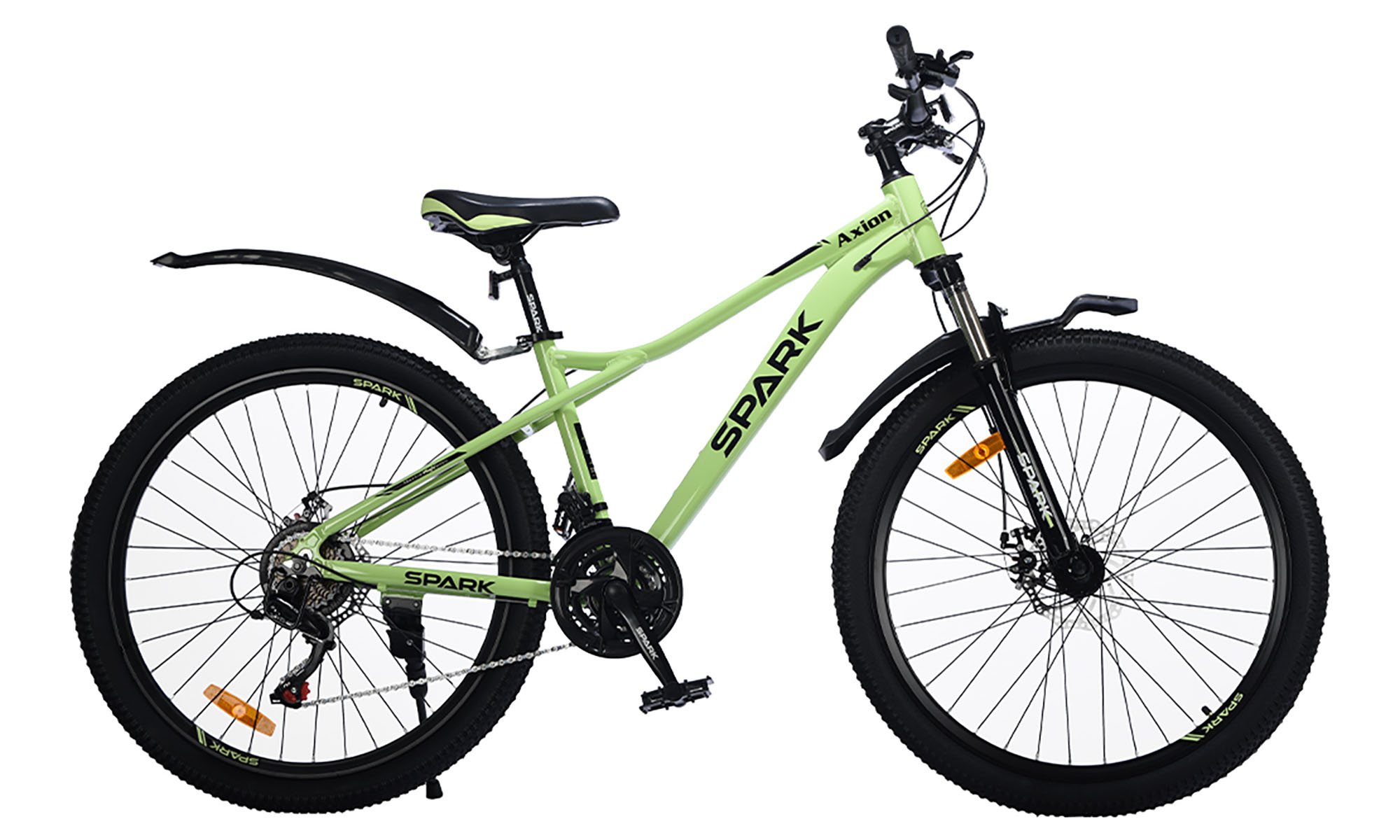 Велосипед SPARK AXION 26", размер S, рама 15", год 2025, мятный