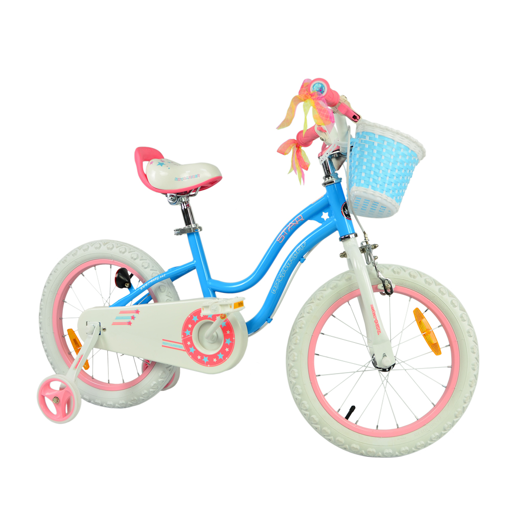 Фотография Велосипед RoyalBaby STAR GIRL 16" (2022), Синий