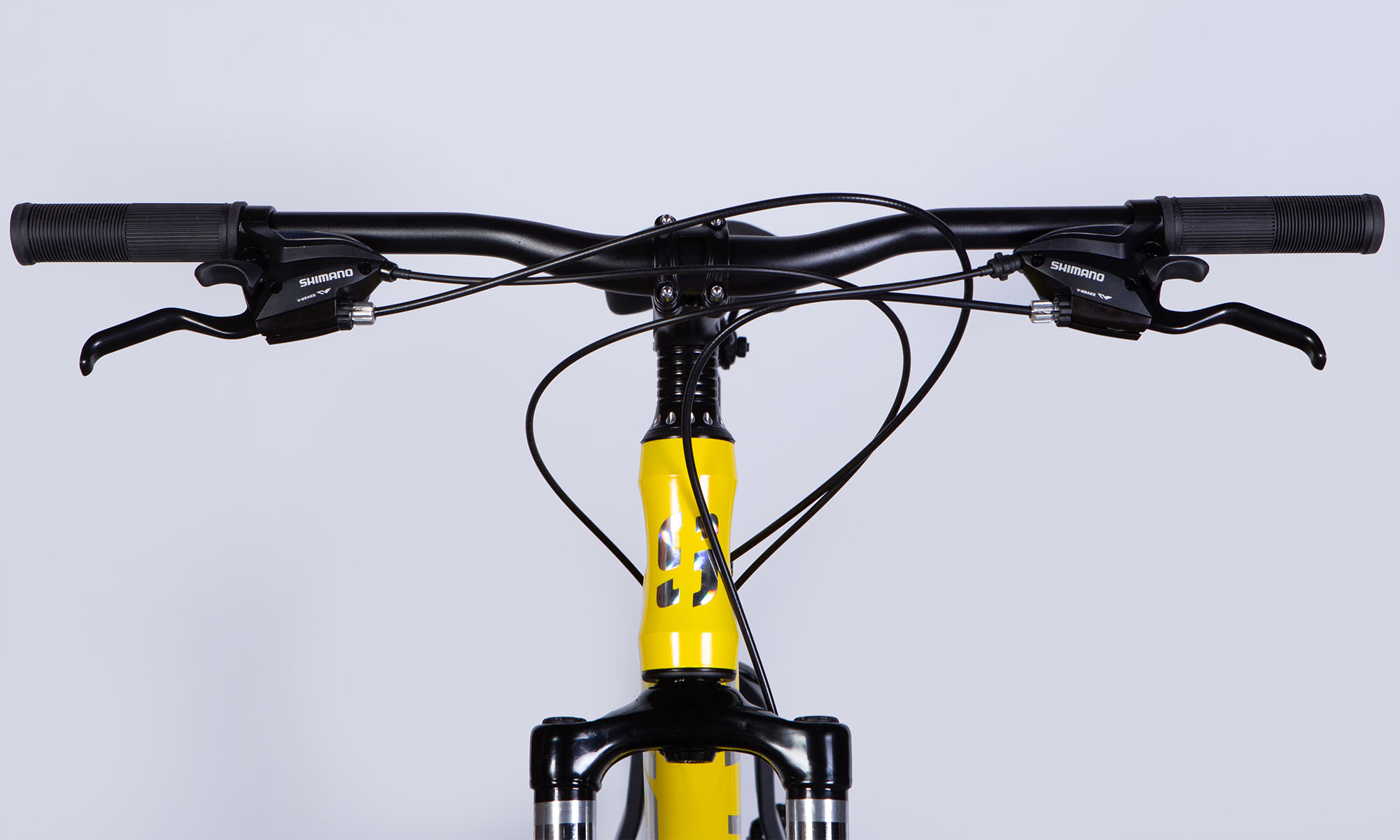 Велосипед SPACE PHAETON DD FR 29", AL, розмір L, рама 20", 2025, сіро-жовтий 3