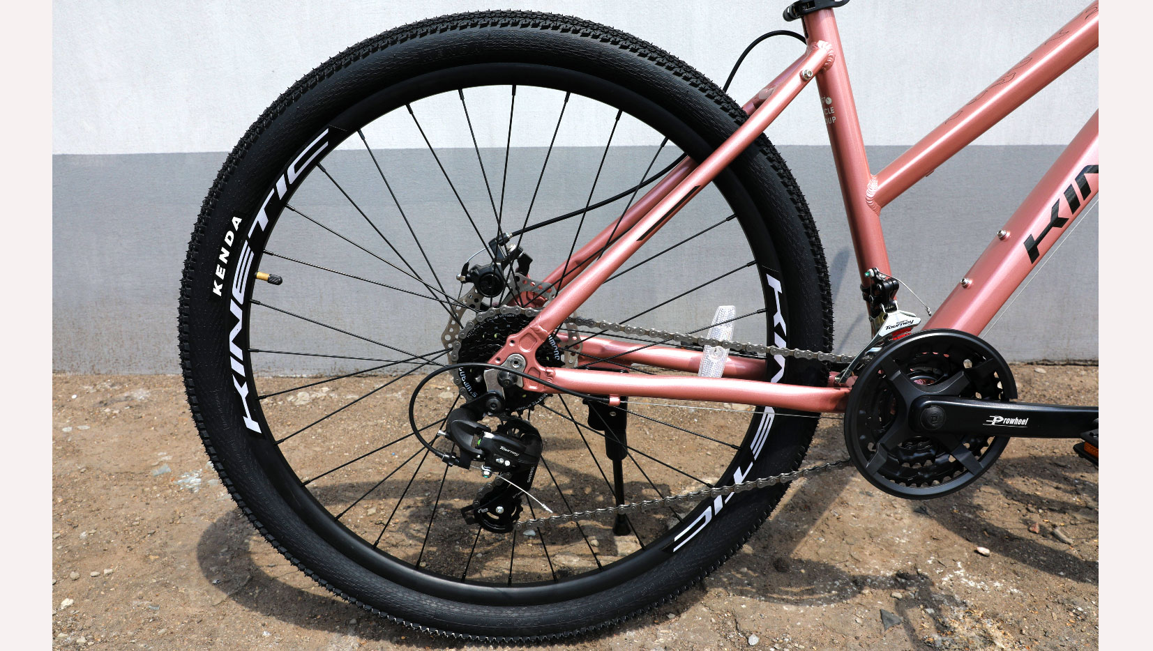 Велосипед Kinetic VESTA 27,5" розмір М рама 17" 2023 Рожево-золотий 3