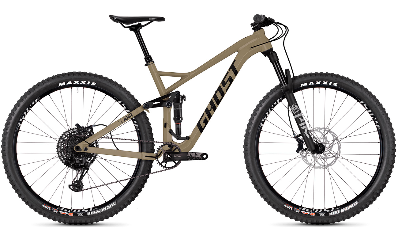Велосипед Ghost Slamr 4.9 29" (2020) 2020 Коричнево-чорний 6