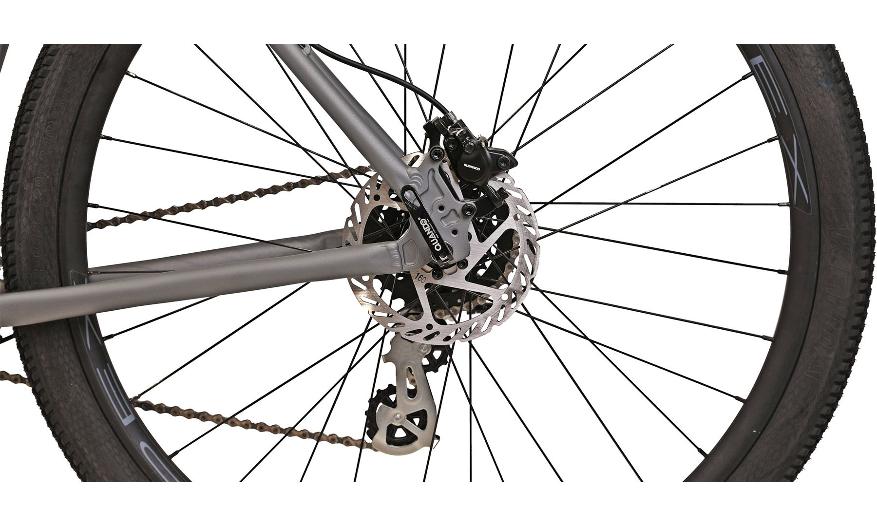 Велосипед Kinetic Crystal 29" размер L, рама 20" (2025) Серый (мат) 2