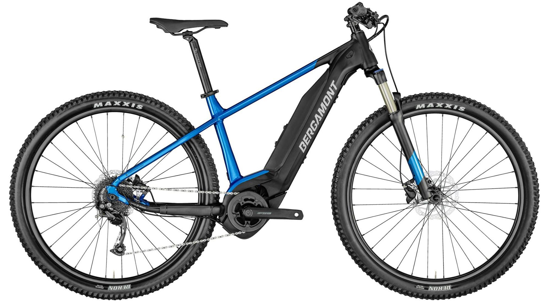 Фотография Велосипед Bergamont E-Revox 4 29" размер M 2021 Черно-синий