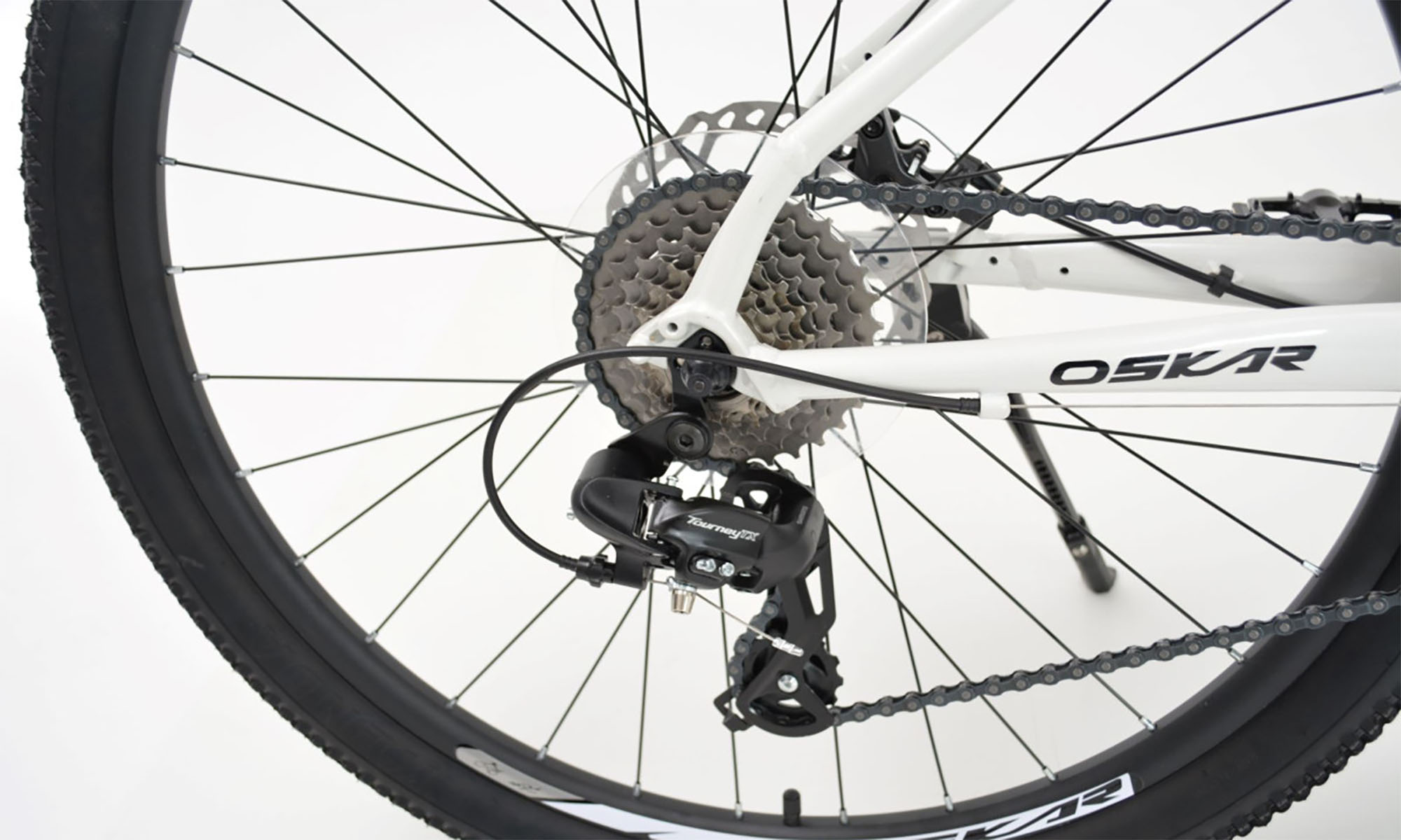 Велосипед Oskar Rapid 2.0 27,5", розмір S, рама 15, рік 2026, білий 4