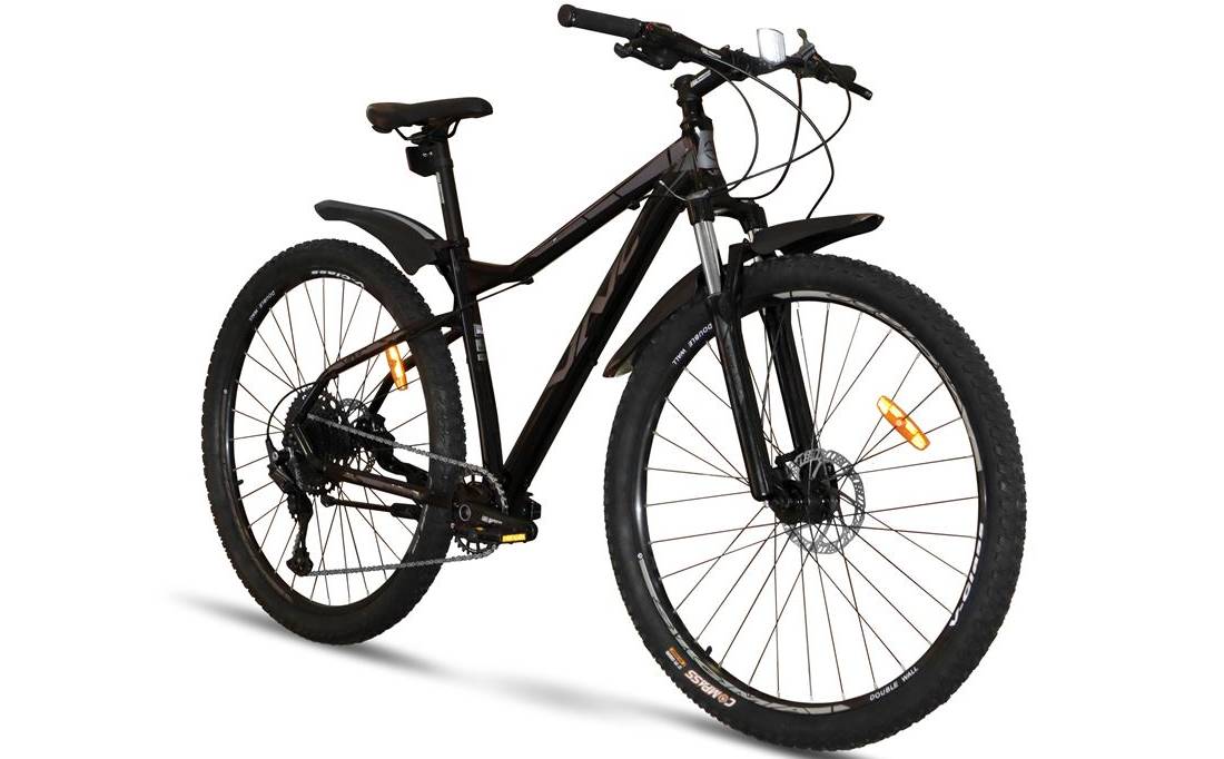 Фотография Велосипед VNC MontRider A11 ST 29" размер М рама 17 2023 Черно-серый 2