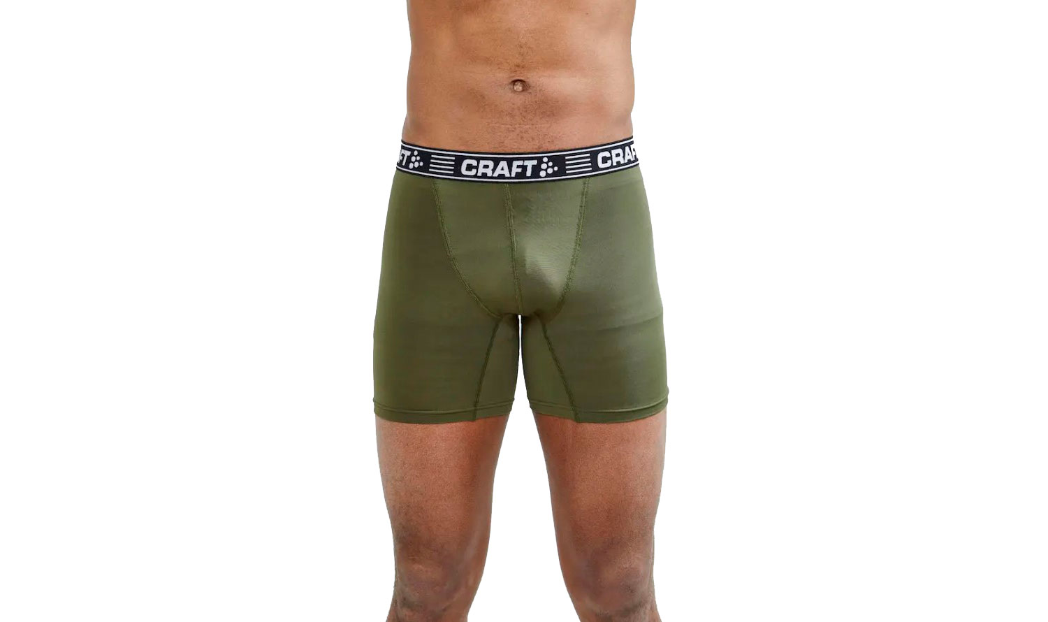 Мужское белье  Craft Greatness Boxer 6-Inch размер S, сезон AW 20, зеленый 4