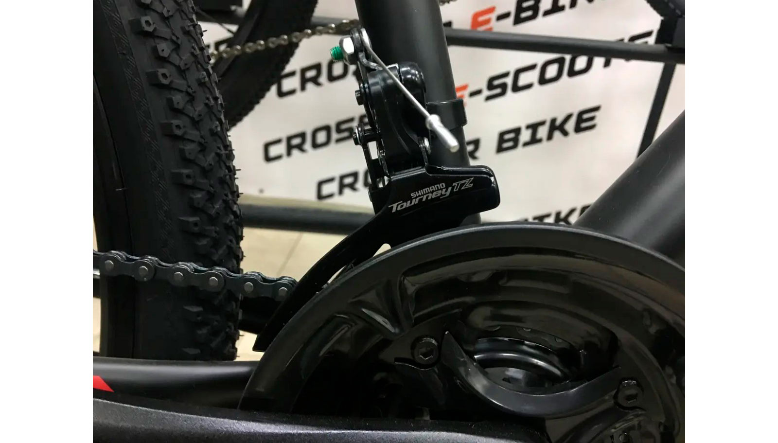 Велосипед Crosser Levin 24" XXS рама 12 2022 Чорно-червоний 5