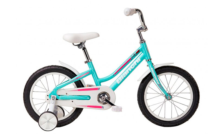 Фотографія Велосипед Bianchi XR16 Girl 16" (2020) 2020 Бірюзовий