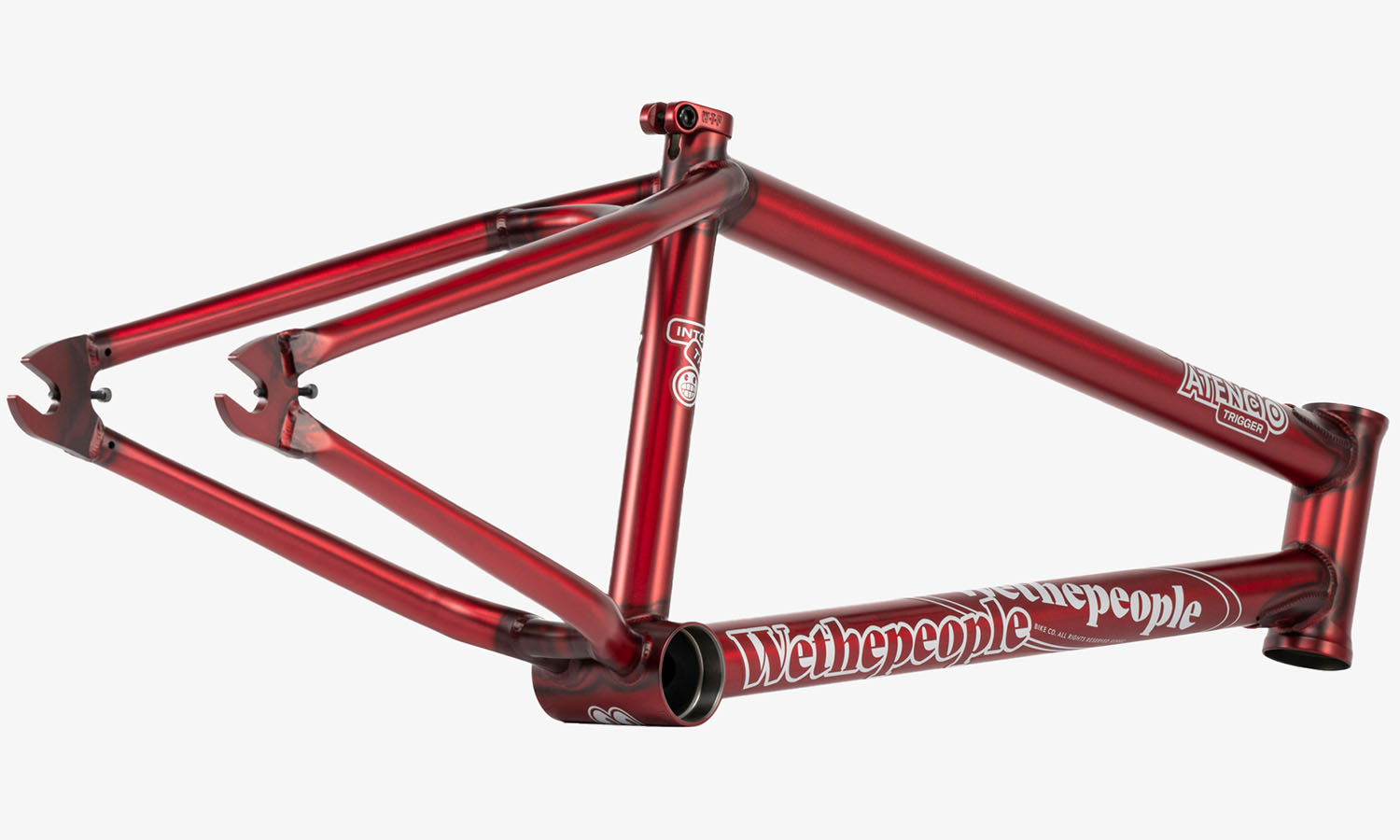 Рама WeThePeople TRIGGER 20.5"TT matt translucent red (красная) 2 Рама WeThePeople TRIGGER 20.5"TT matt translucent red (красная) 2
