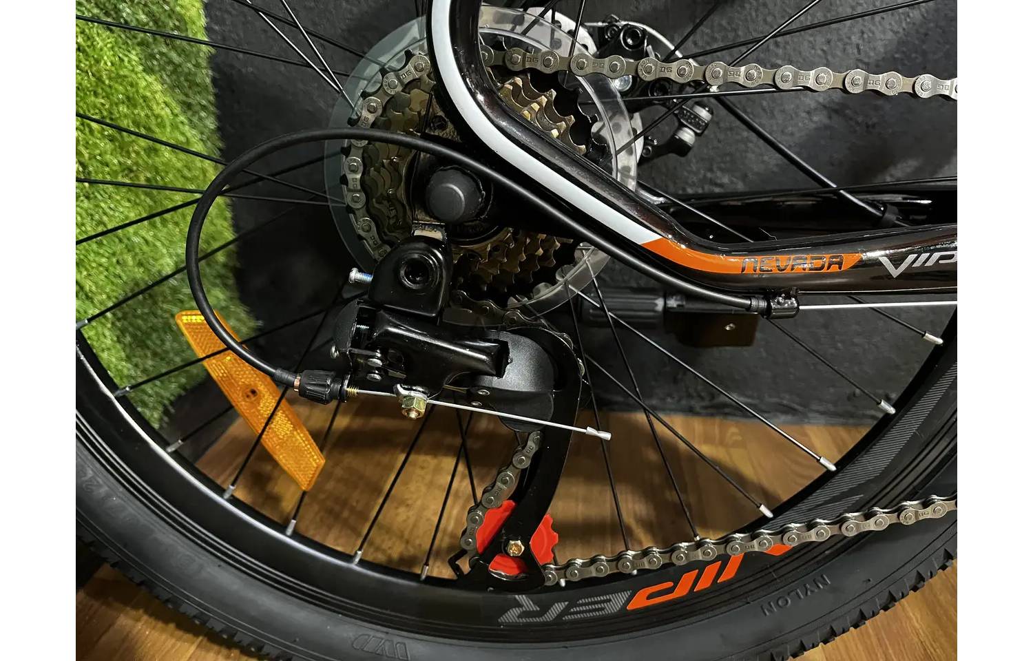 Велосипед Viper Nevada 24" размер XXS рама 12,5" 2024 Черно-оранжевый 2 Велосипед Viper Nevada 24" размер XXS рама 12,5" 2024 Черно-оранжевый 2