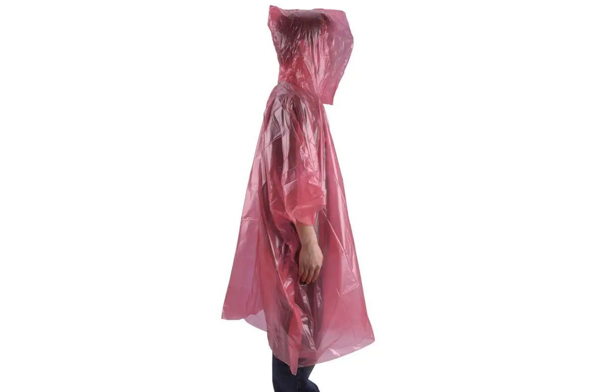 Фотография Пончо AceCamp Emergency Rain Poncho pink