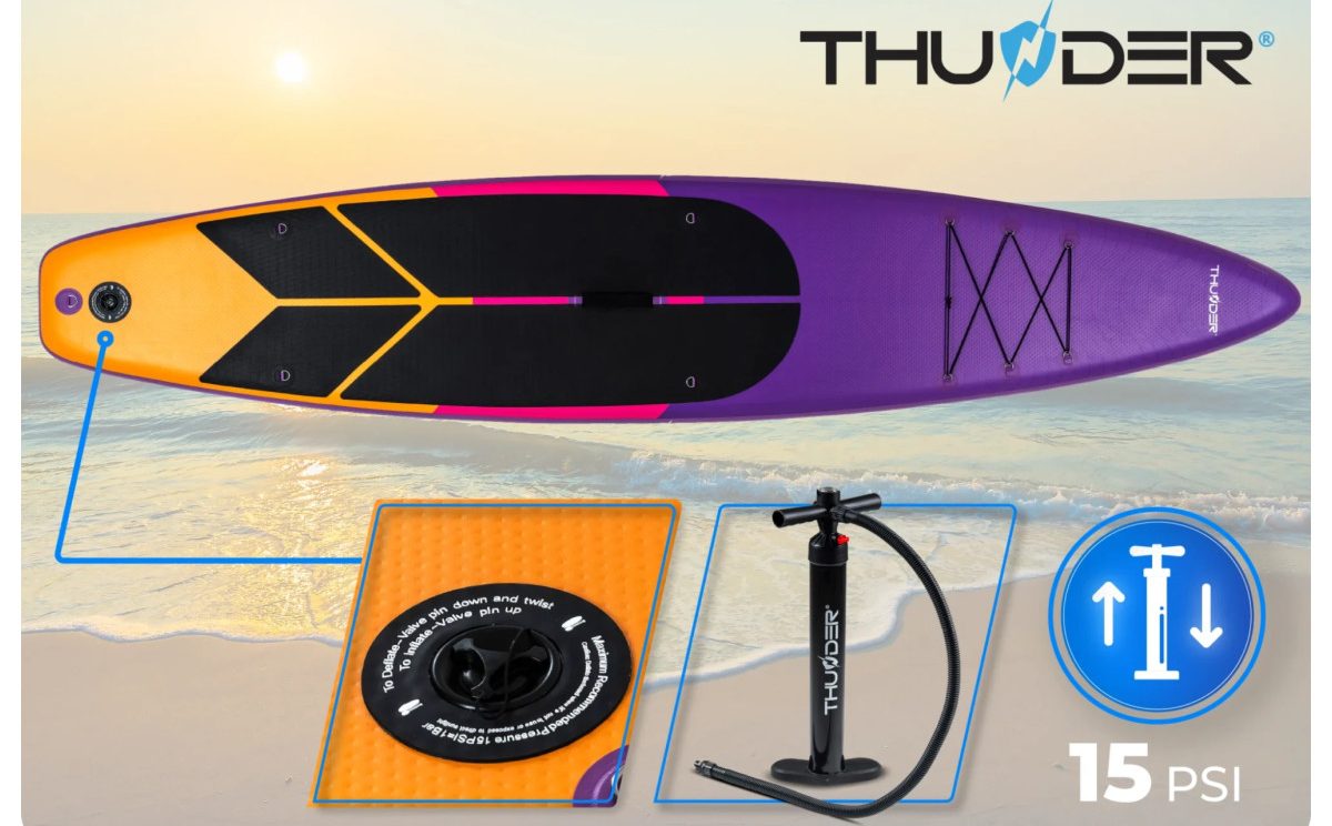 Сапборд SUP THUNDER SHARPE 365 6 Сапборд SUP THUNDER SHARPE 365 6