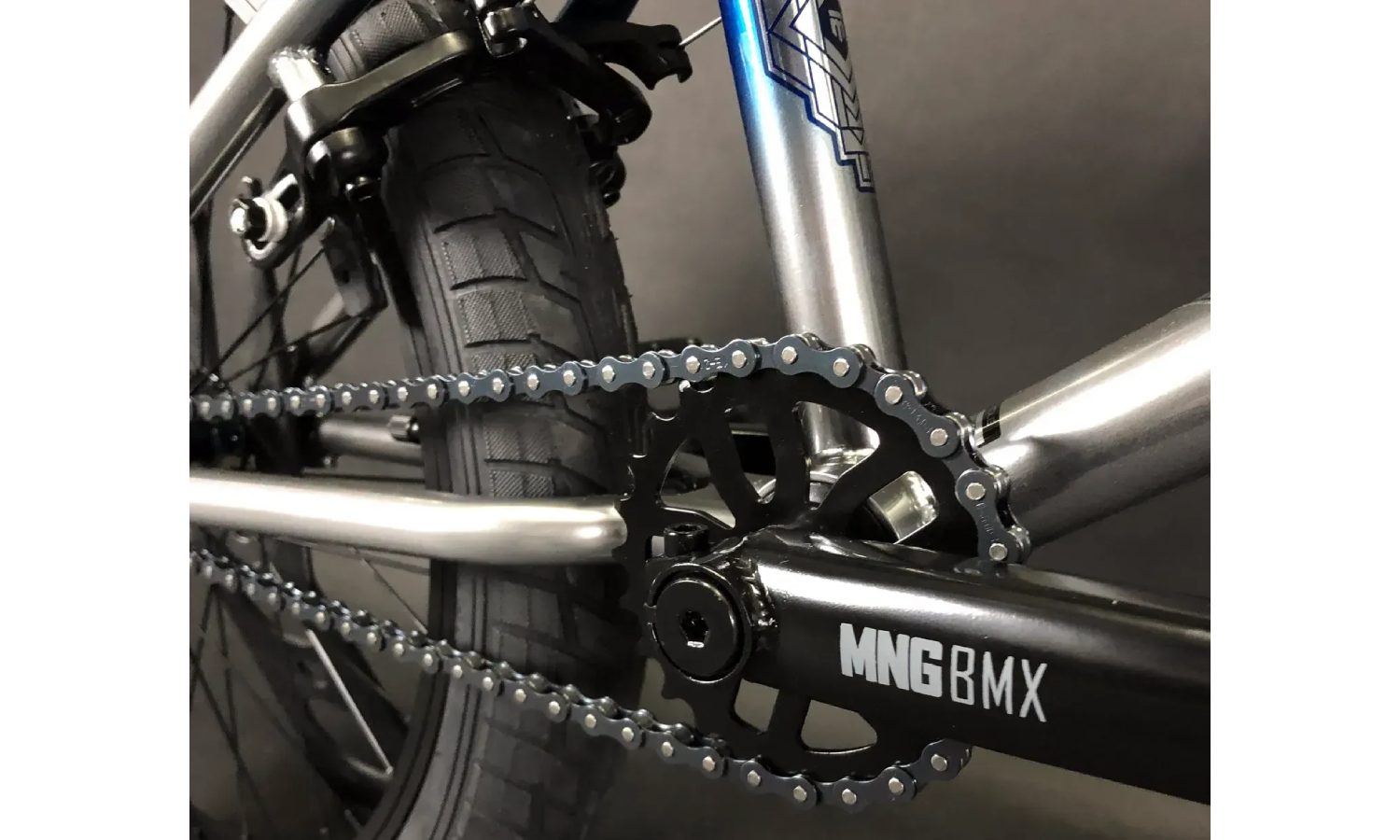 Велосипед Mongoose BMX Legion L60 20" рама 20,5" синий с серебристым 3