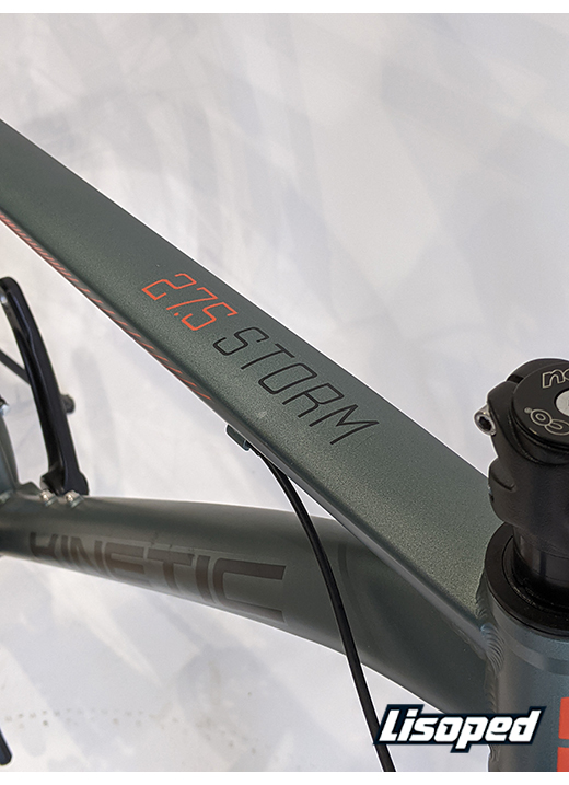 Велосипед Kinetic STORM 27,5” (2021) 2021 Серый 2 Велосипед Kinetic STORM 27,5” (2021) 2021 Серый 2