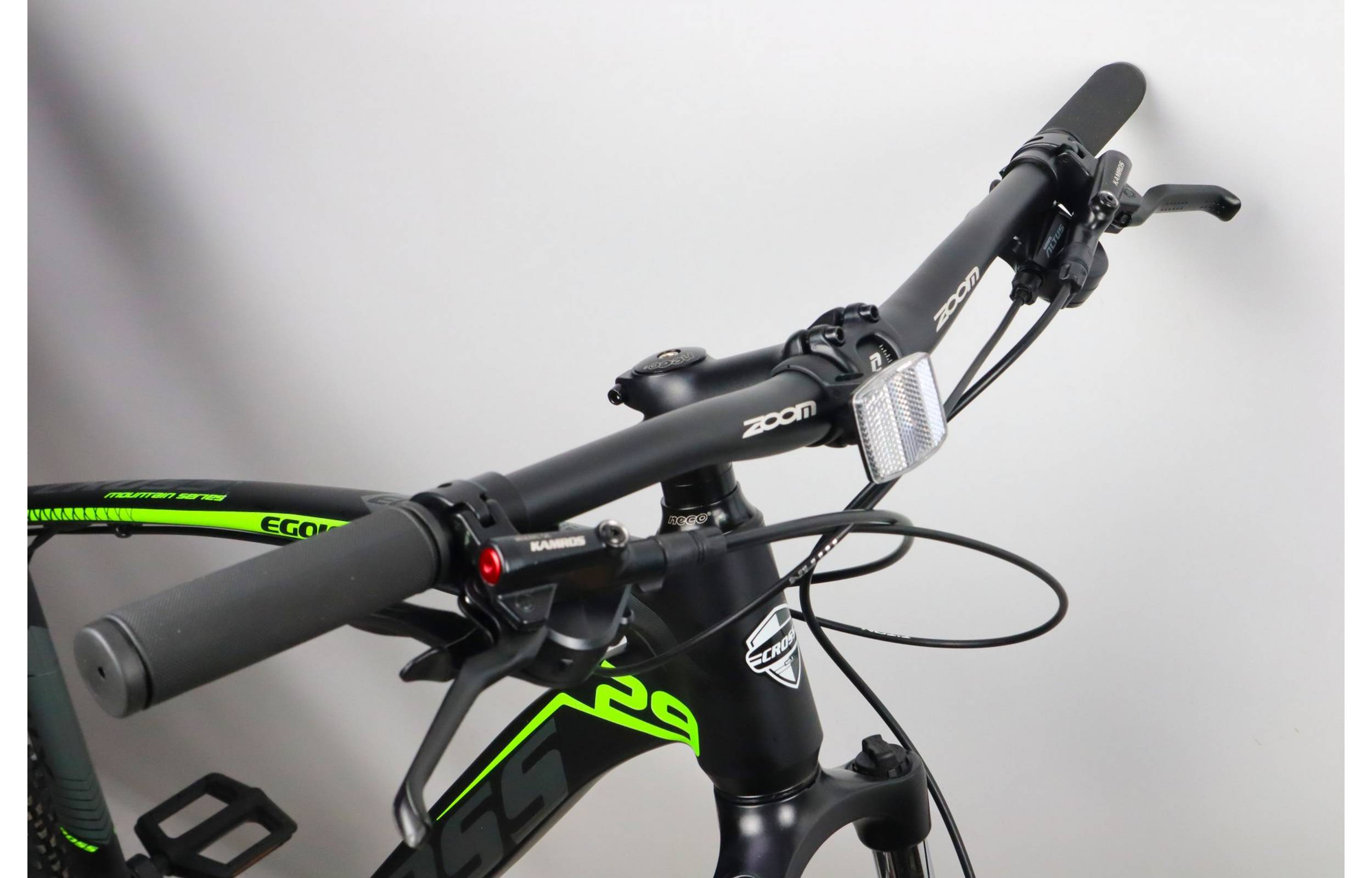 Велосипед Cross Egoist V2 29" розмір XL рама 21" 2022 Чорний-Зелений 6