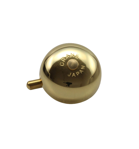 Фотографія Дзвінок CRANE MINI KAREN, Gold, 45мм латунь, топкеп, Золотий 2