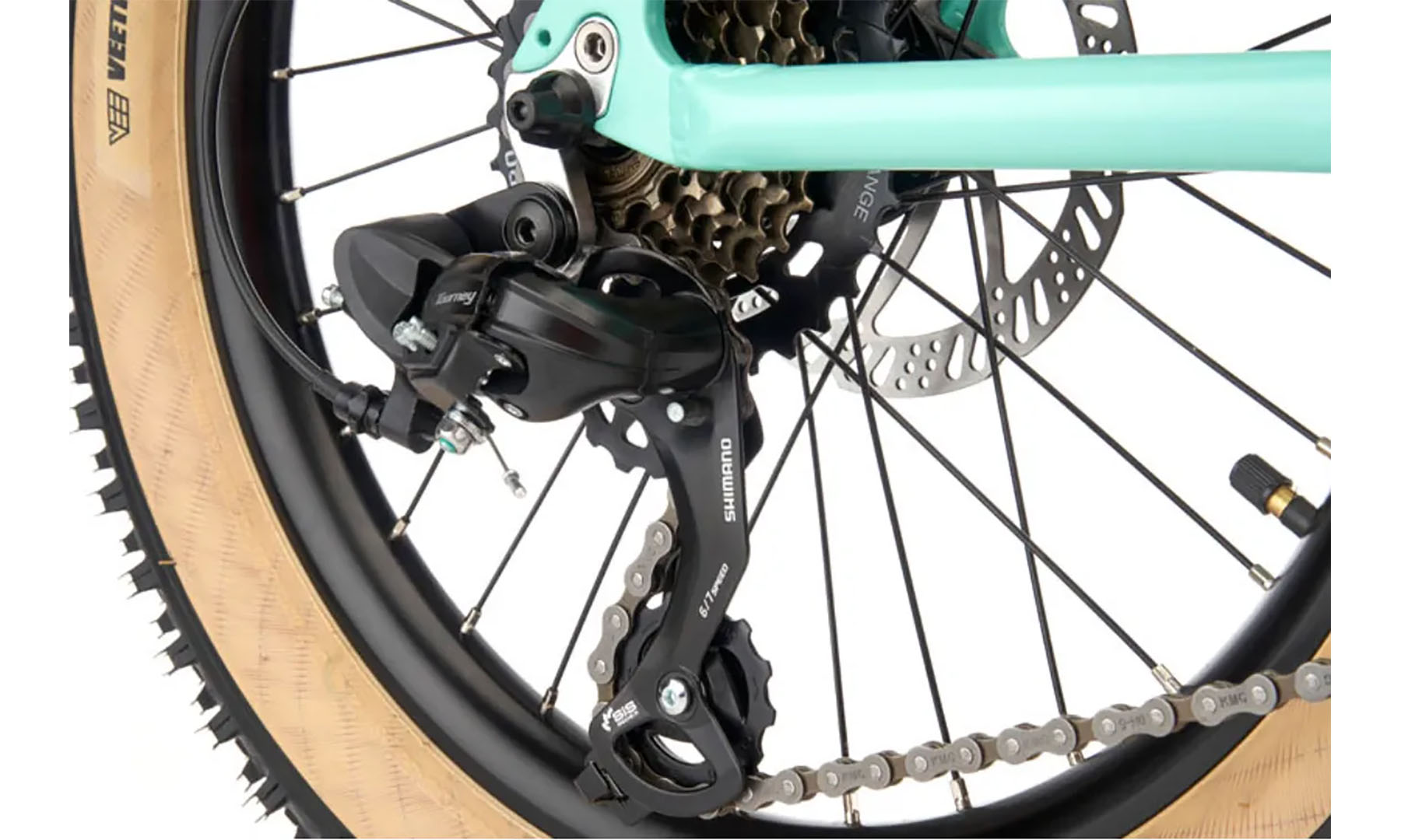 Велосипед детский Kona Honzo 20", One Size (11"), 2022, Light Green 9