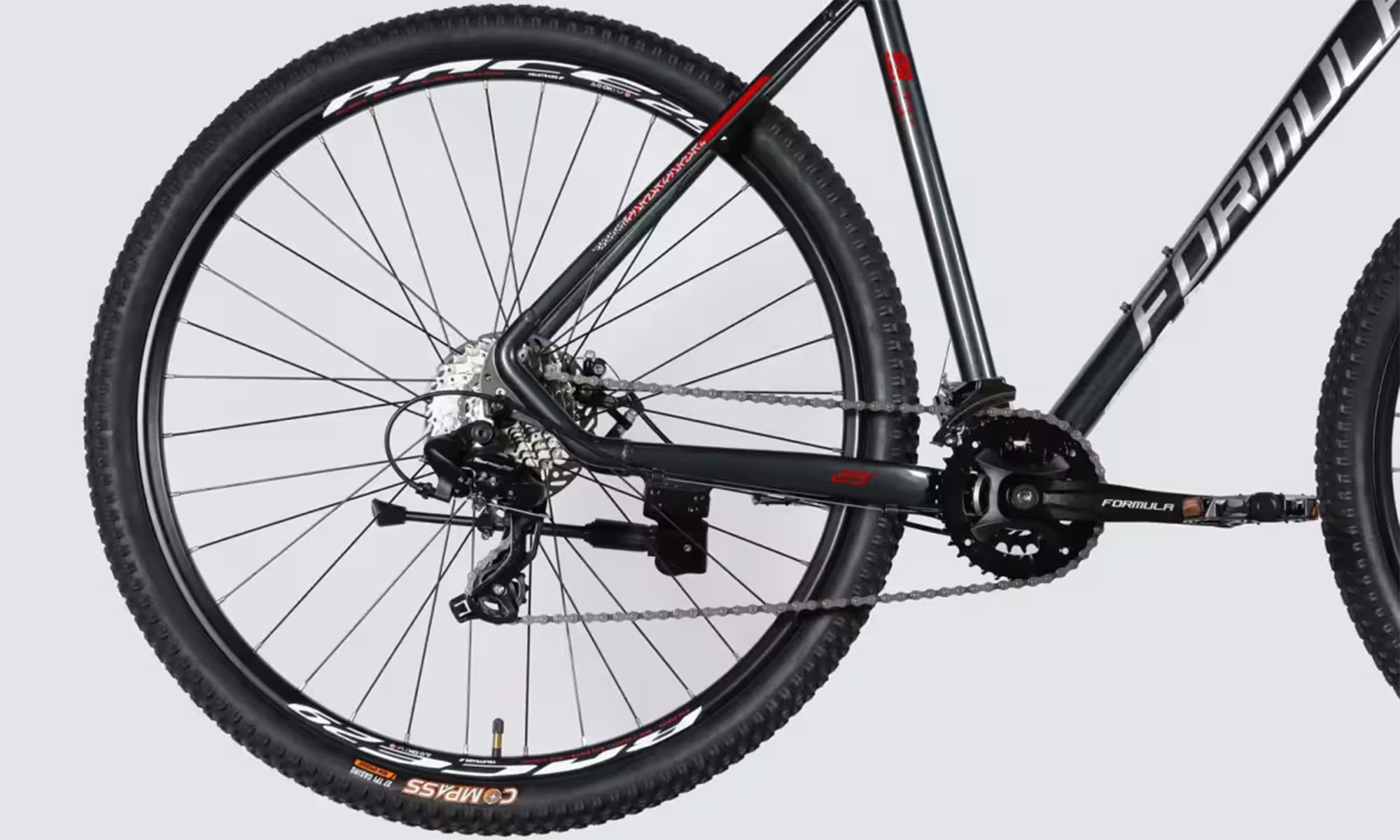 Велосипед Formula THOR DD CS 29", размер L, рама-19", год 2026, черный с серебристым 3 Велосипед Formula THOR DD CS 29", размер L, рама-19", год 2026, черный с серебристым 3