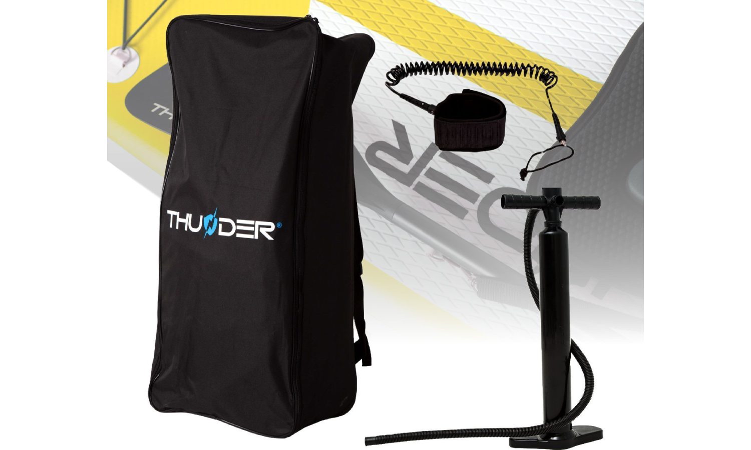 Сапборд SUP THUNDER COAST YELLOW 320 14