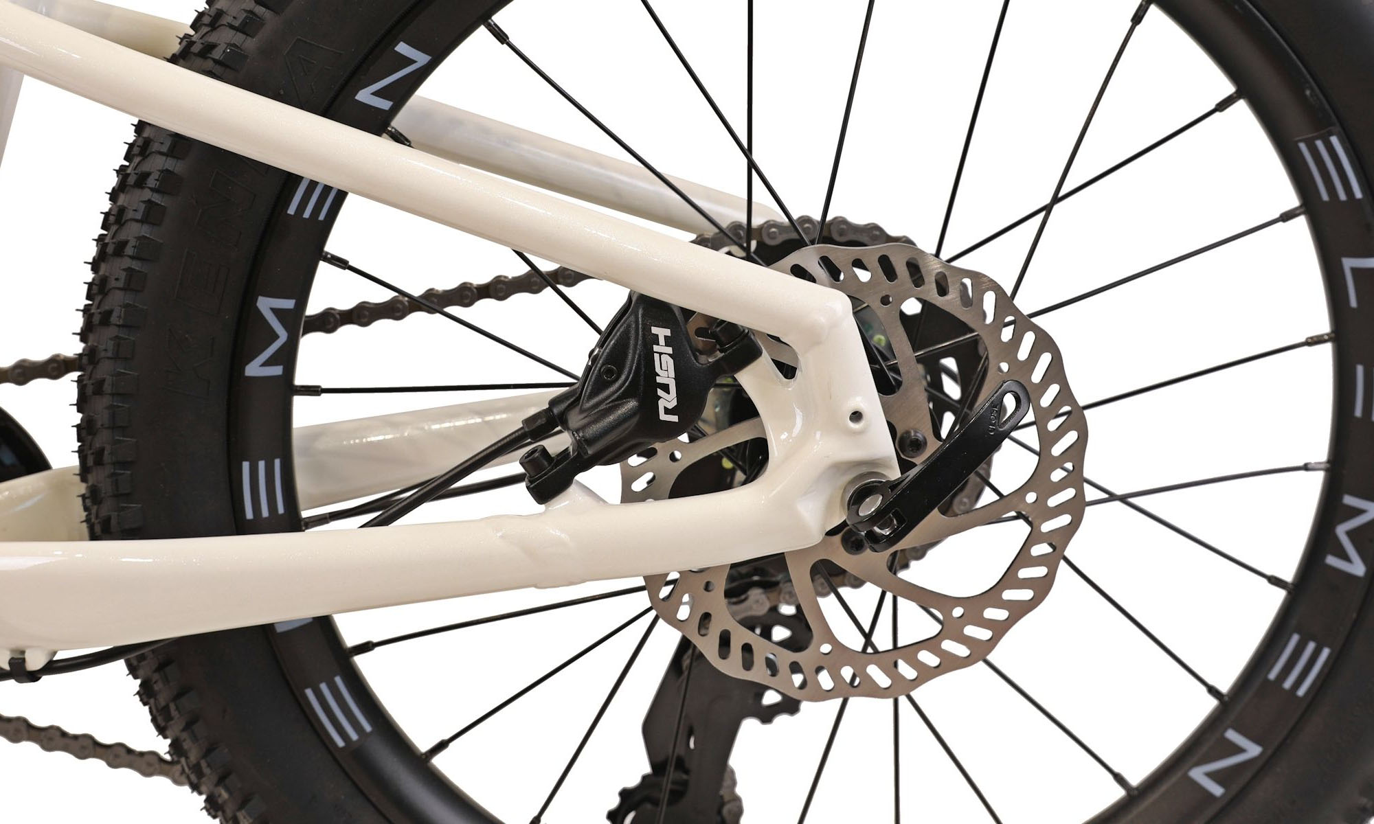 Велосипед CYCLONE PIXEL 20", розмір XXS, рама 11", 2025, Білий 2 Велосипед CYCLONE PIXEL 20", розмір XXS, рама 11", 2025, Білий 2