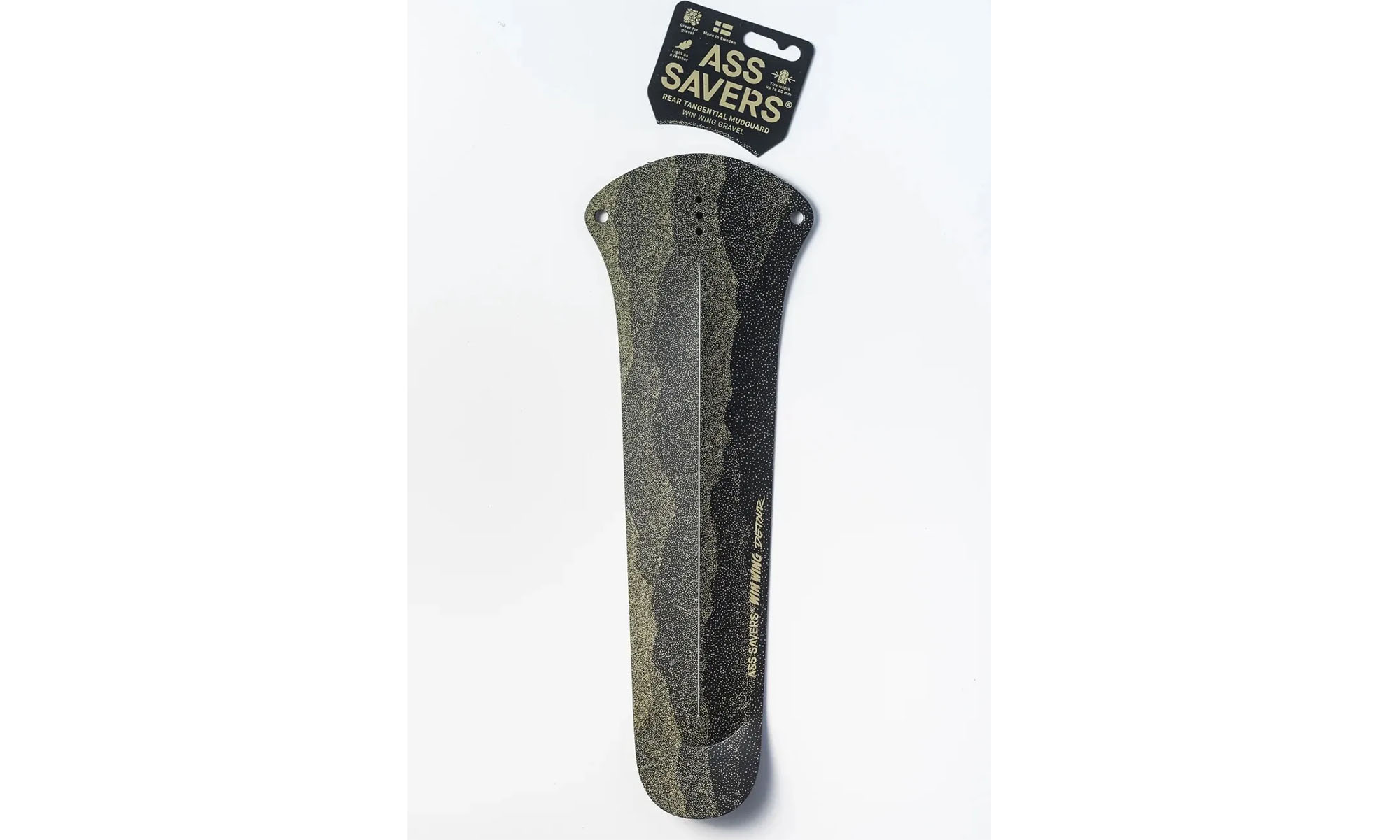 Крыло заднее ASS SAVERS, Win Wing Gravel 2, серое 5