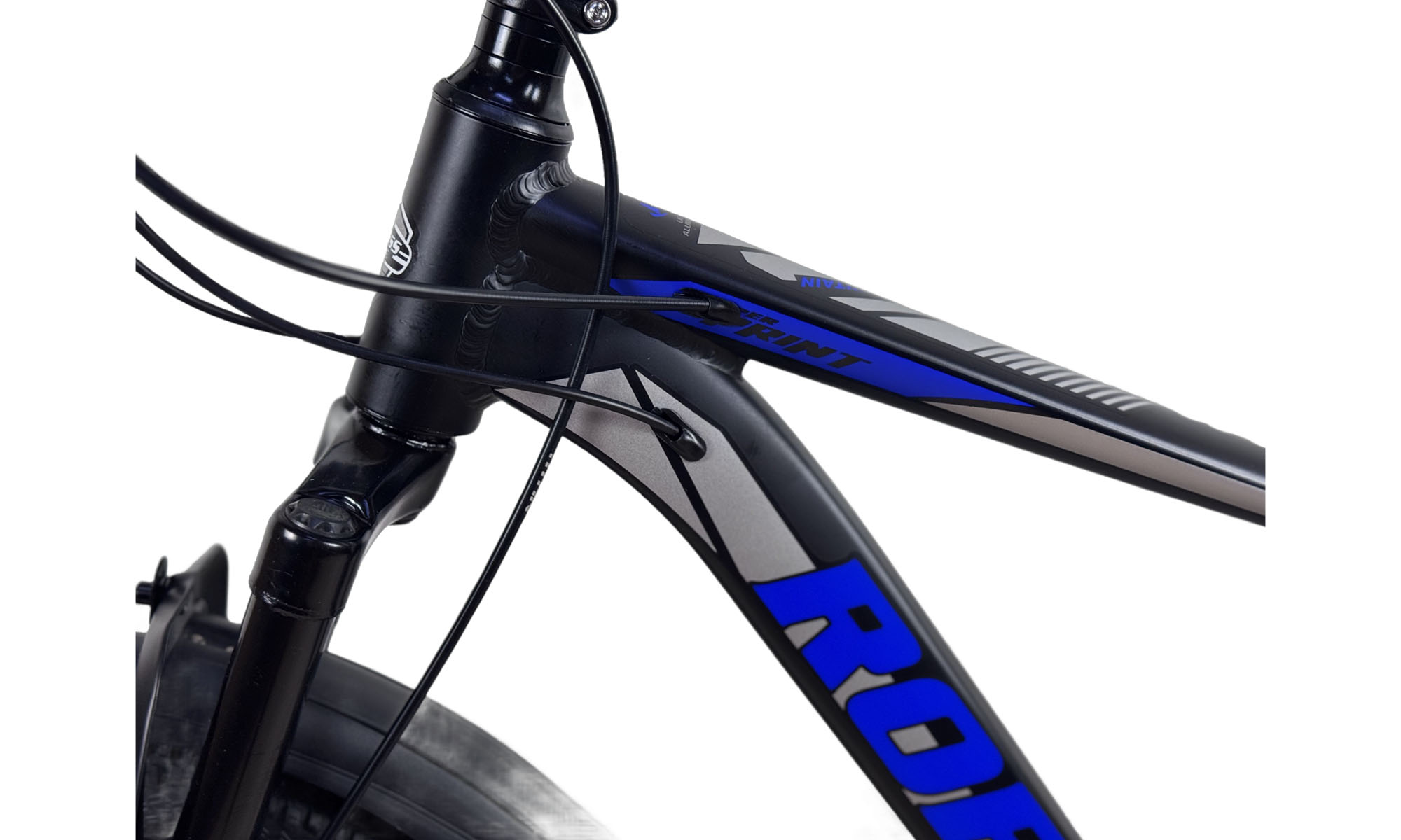 Велосипед CrossBike Roblox 27.5", размер M, рама 17", год 2026, Черный-Синий 2 Велосипед CrossBike Roblox 27.5", размер M, рама 17", год 2026, Черный-Синий 2