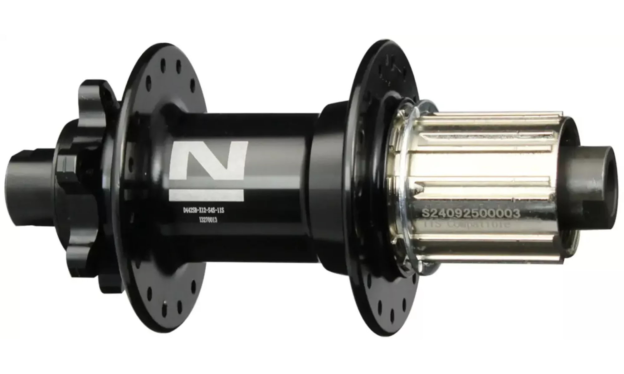 Втулка задняя Novatec D442SB-X12-S4S-11S, 12x142, 32H, 6-bolt, HG11 