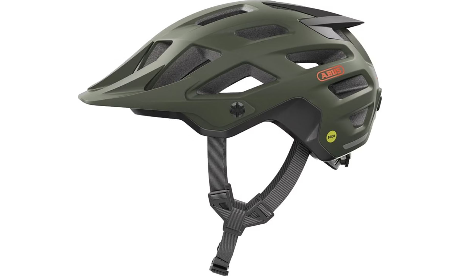Велошлем спортивный ABUS MOVENTOR 2.0 MIPS olive green, размер  L (57-61 см), темно-зеленый 