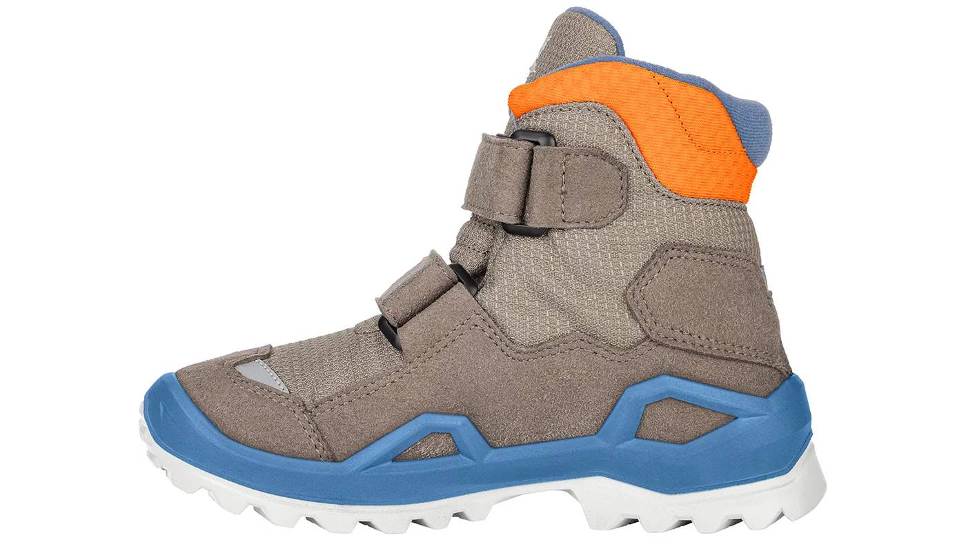 Ботинки детские LOWA Milo Evo GTX MID Jr brown-orange размер 36.0 6 Ботинки детские LOWA Milo Evo GTX MID Jr brown-orange размер 36.0 6
