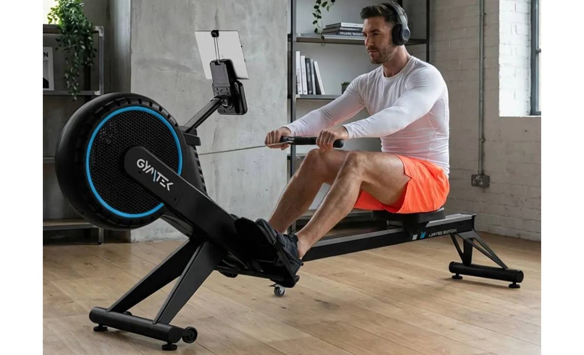 Гребной тренажер Gymtek XR2500 воздушный электромагнитный 16 Гребной тренажер Gymtek XR2500 воздушный электромагнитный 16